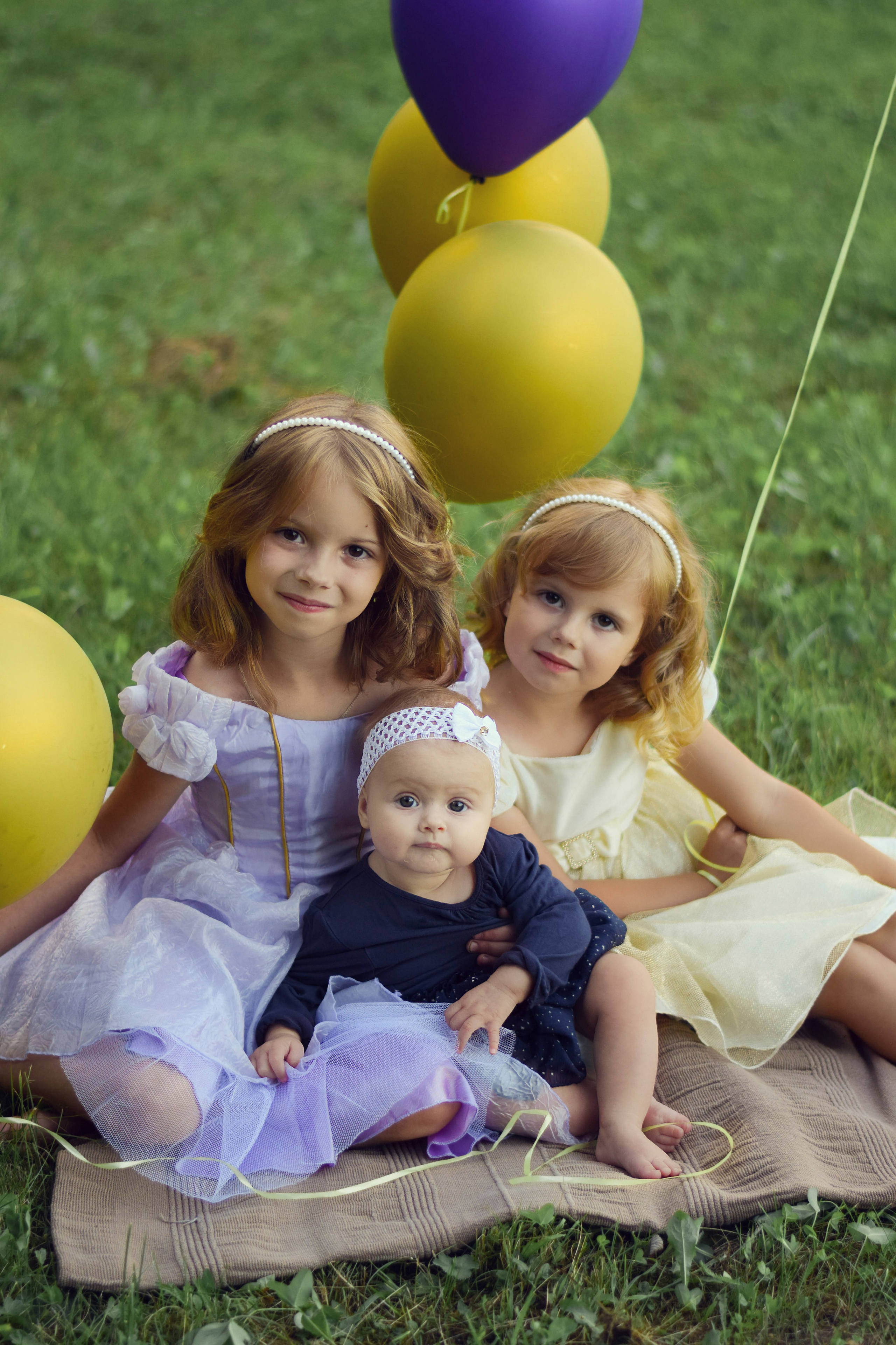 Фотосессия на день рождения для маленькой принцессы. Семейный фотограф Щёкино, Тула. От 5000р