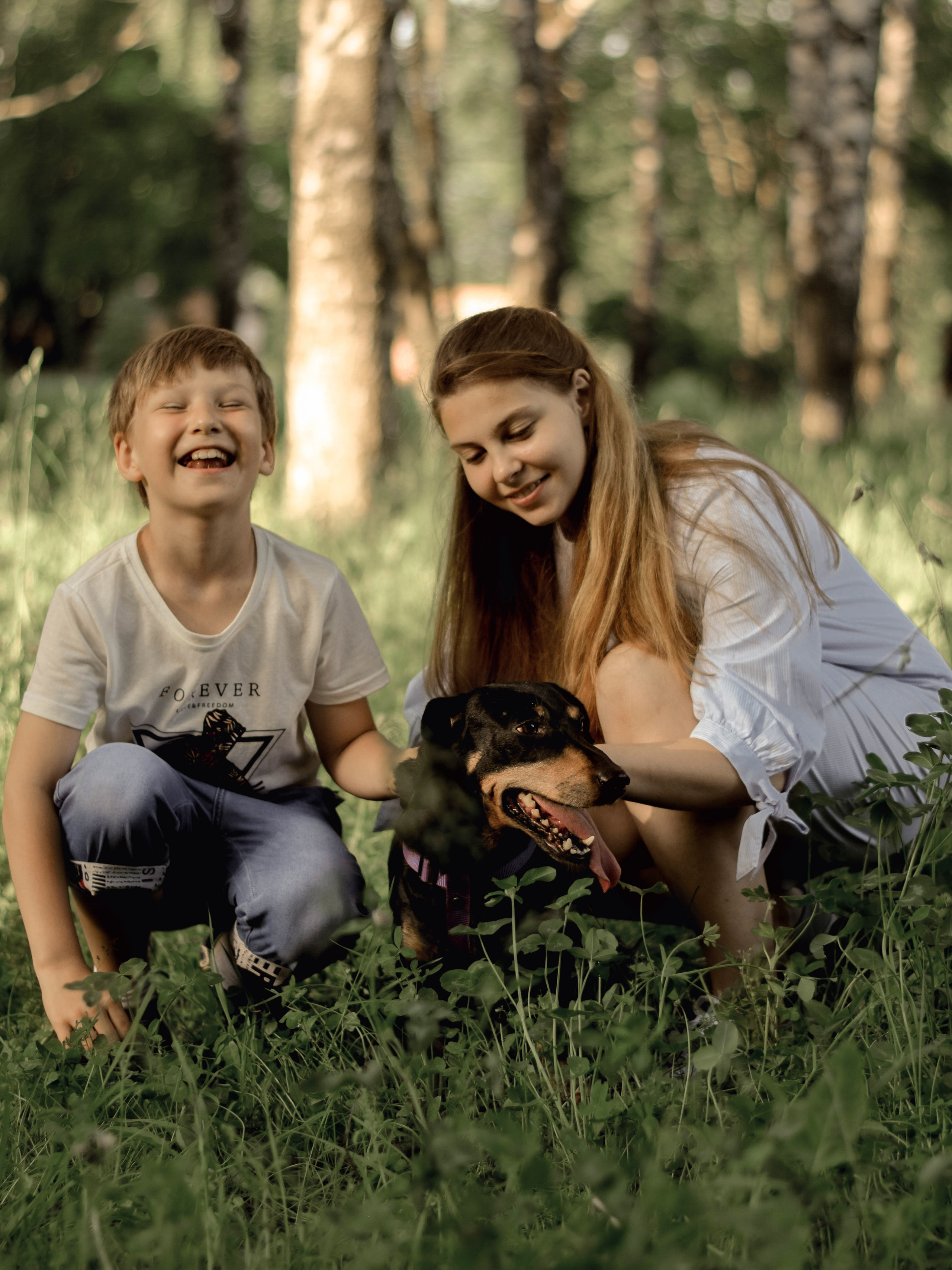 Детская фотосессия Насти и Вани. Семейный фотограф Щёкино, Тула. От 5000р