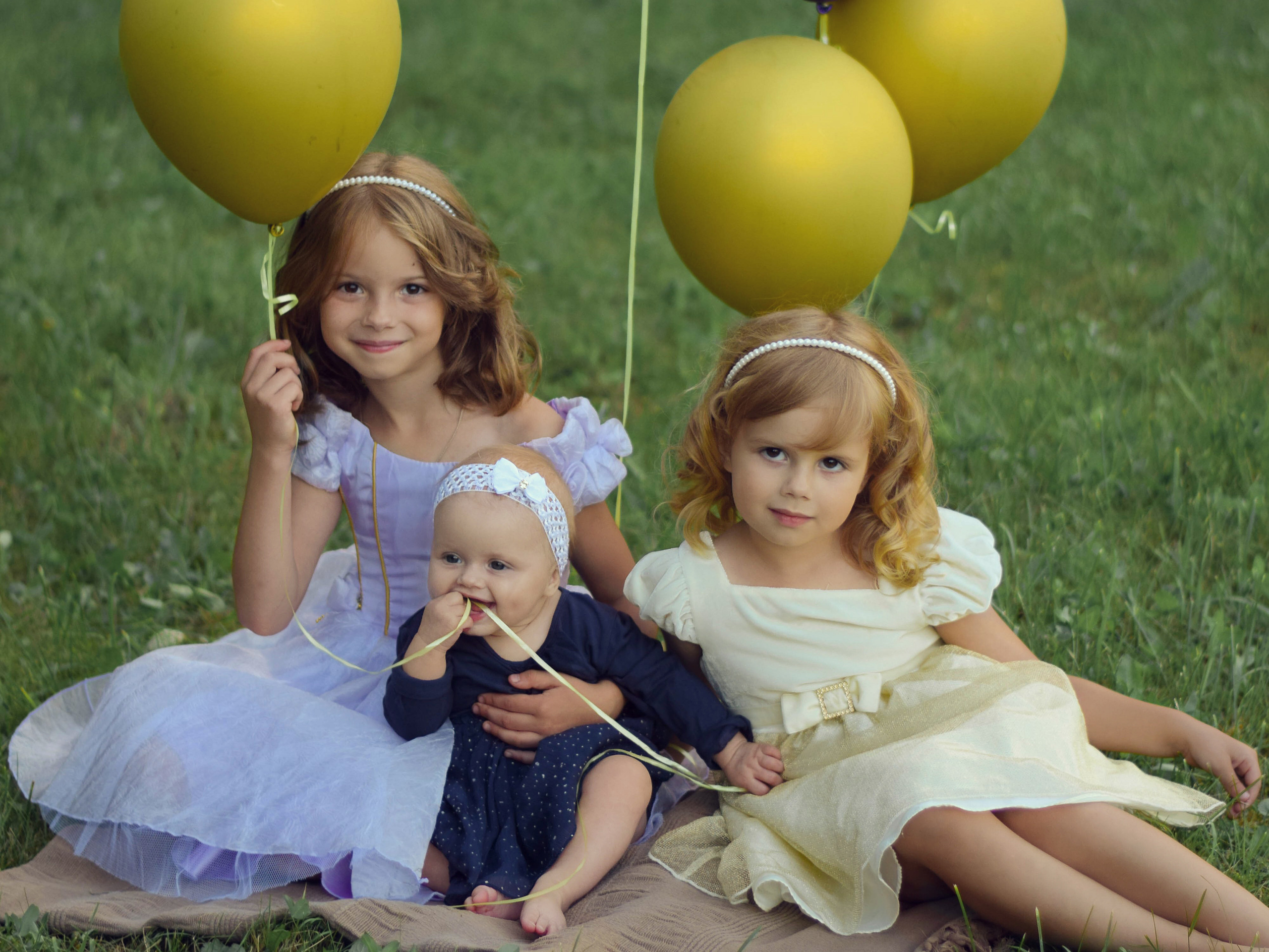 Фотосессия на день рождения для маленькой принцессы. Семейный фотограф Щёкино, Тула. От 5000р