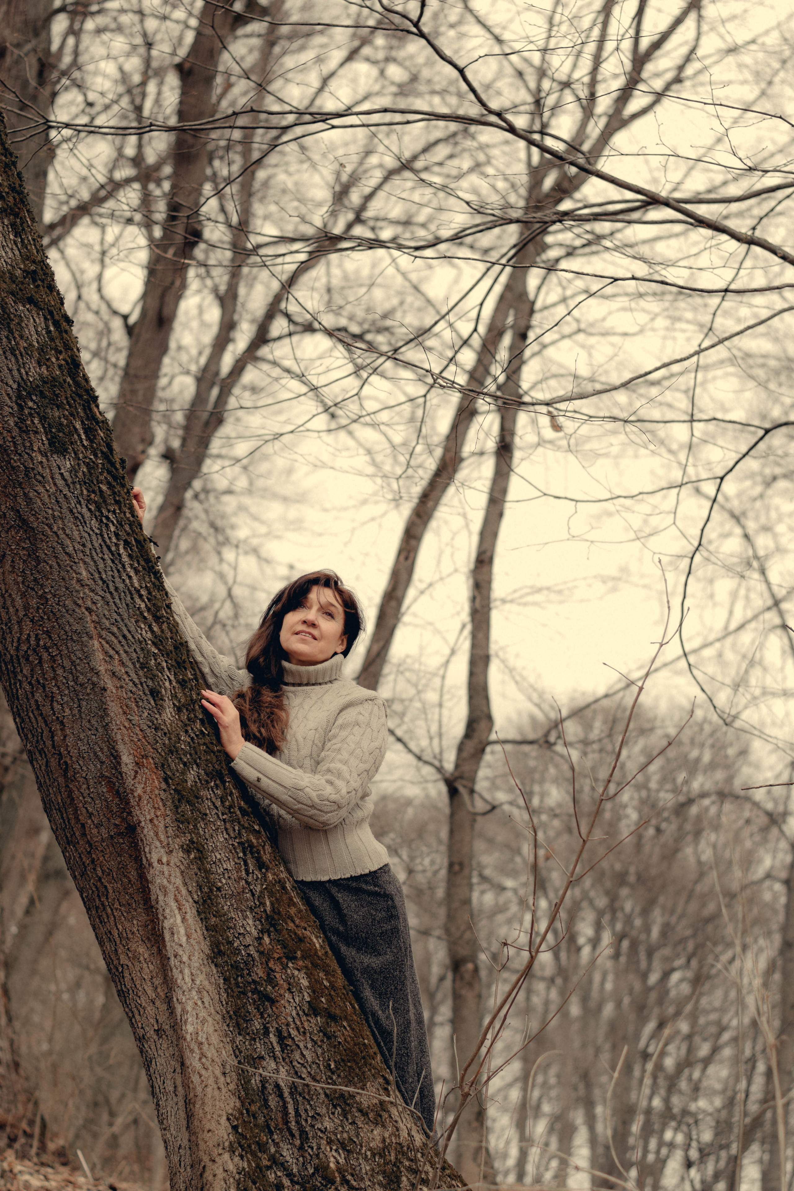 Ранняя весна. Фотосессия для Ольги в Ясной Поляне. Семейный фотограф Щёкино, Тула. От 5000р