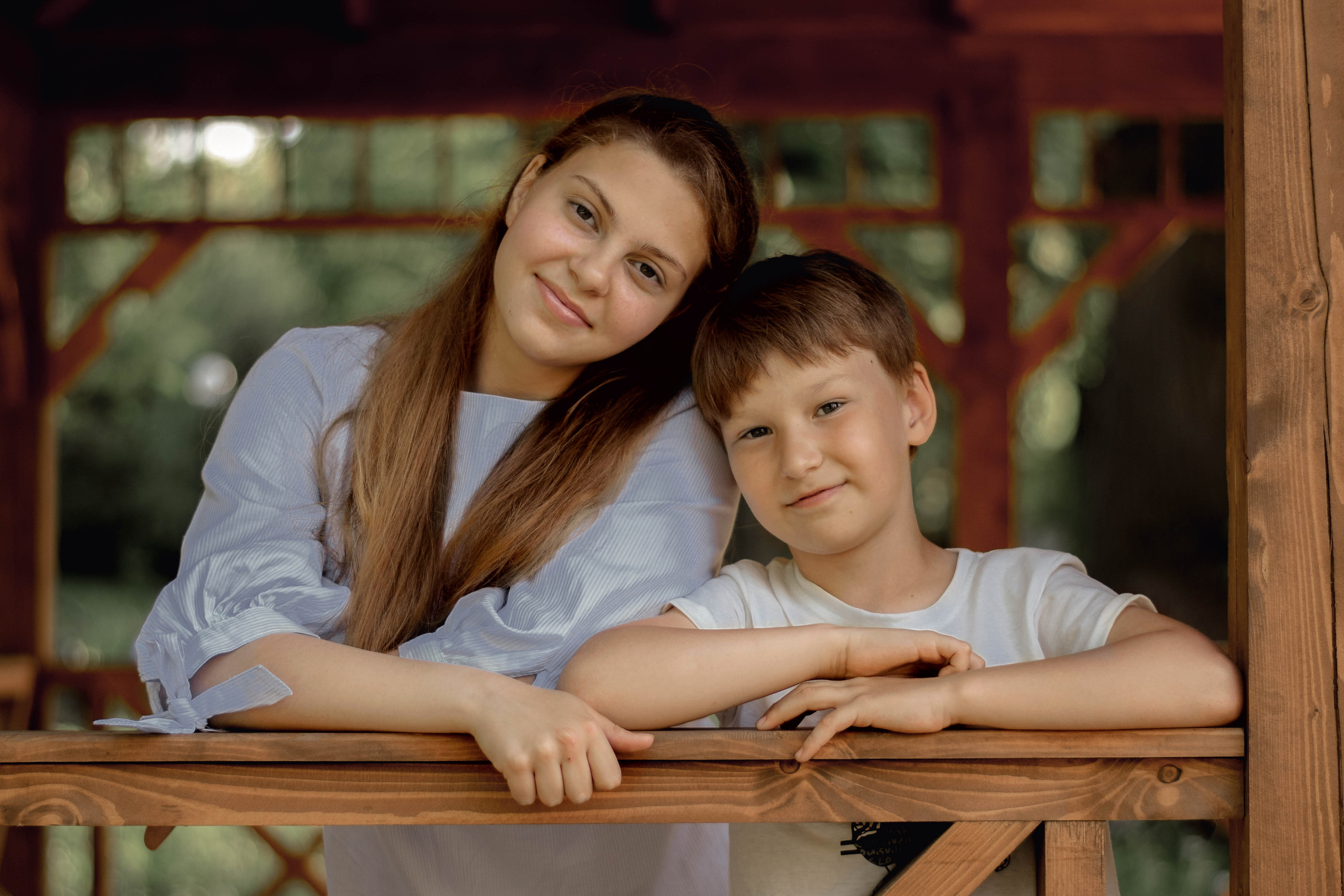 Детская фотосессия Насти и Вани. Семейный фотограф Щёкино, Тула. От 5000р