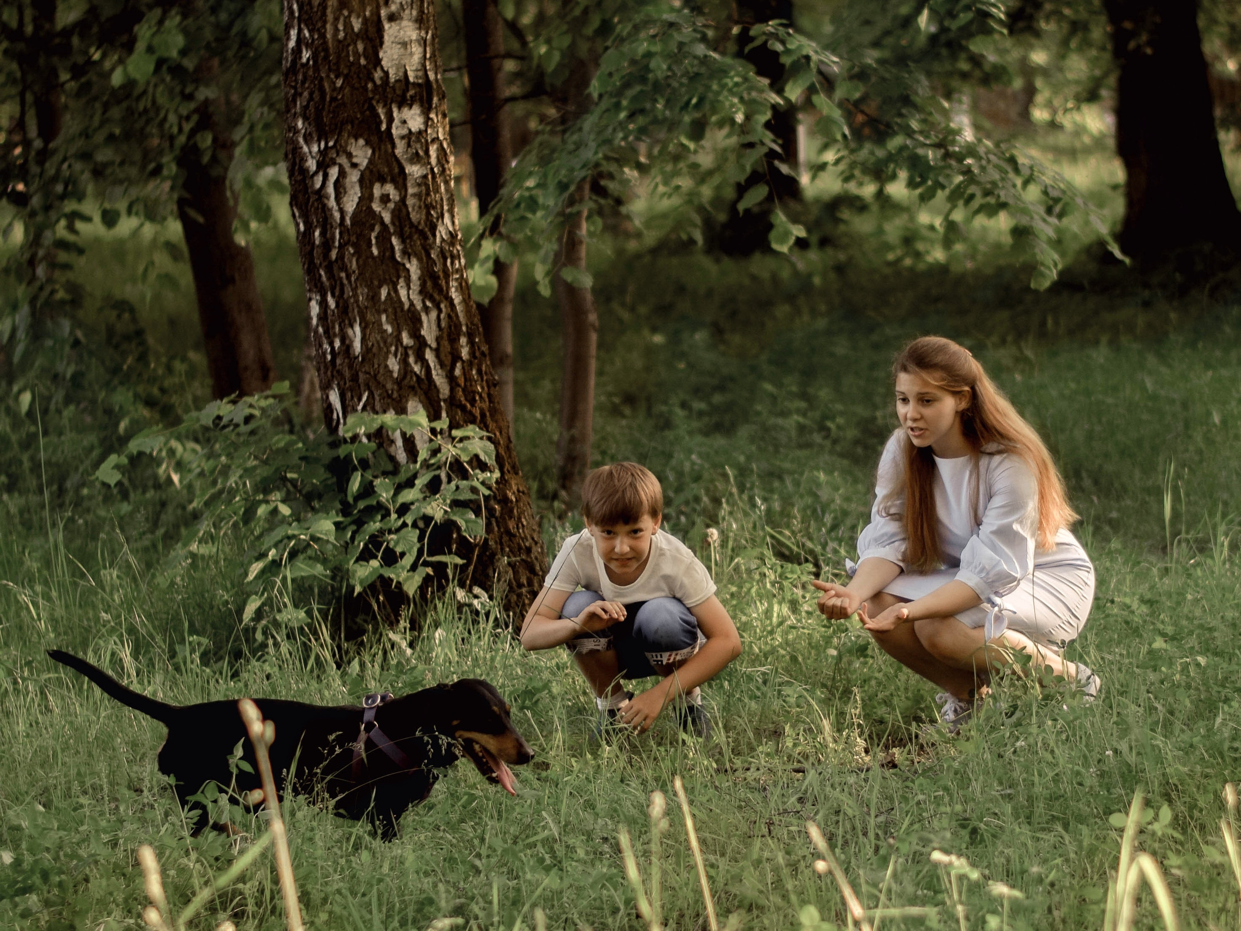 Детская фотосессия Насти и Вани. Семейный фотограф Щёкино, Тула. От 5000р