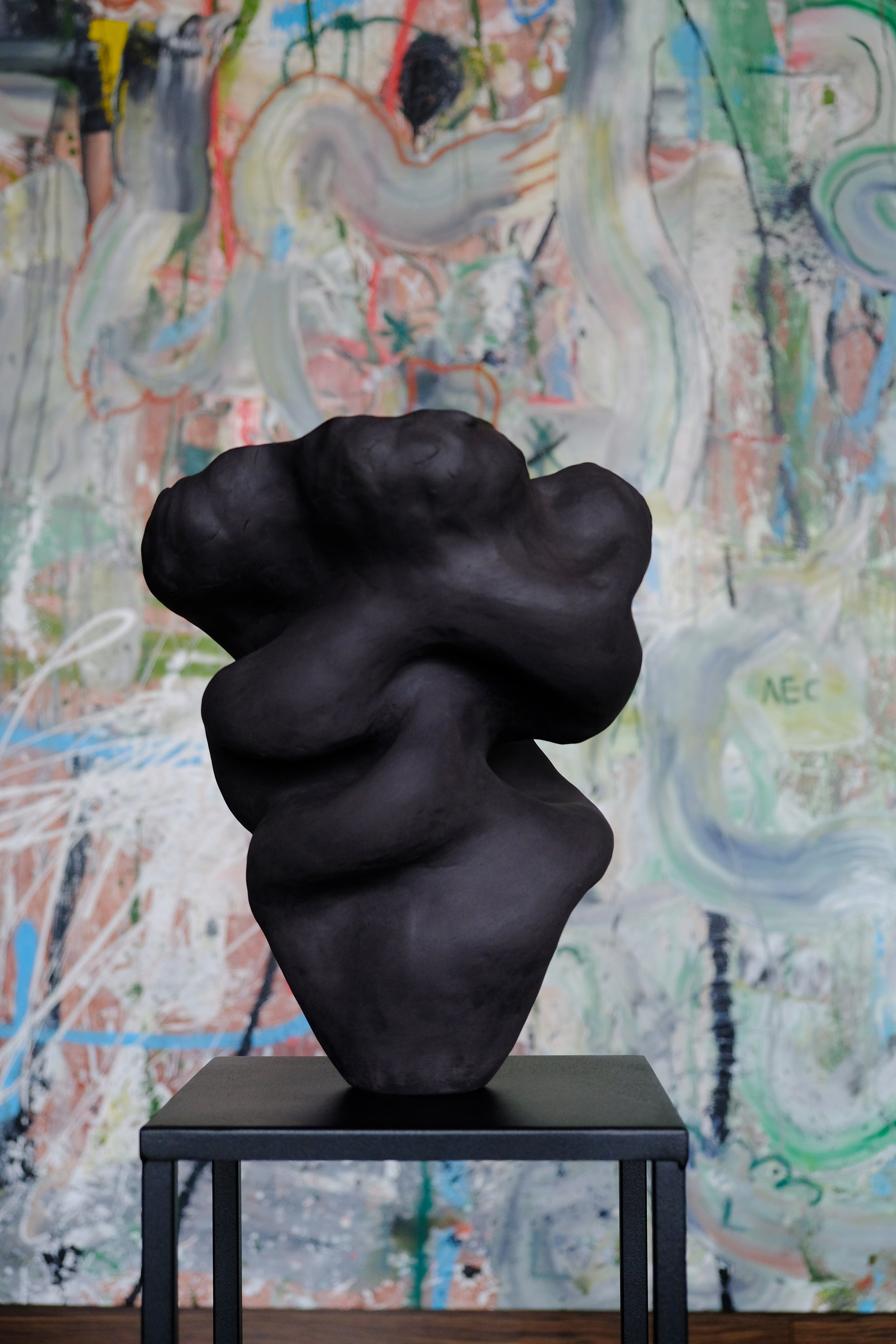 авторская керамика темная материя художник Татьяна Богданова керамика ручной работы