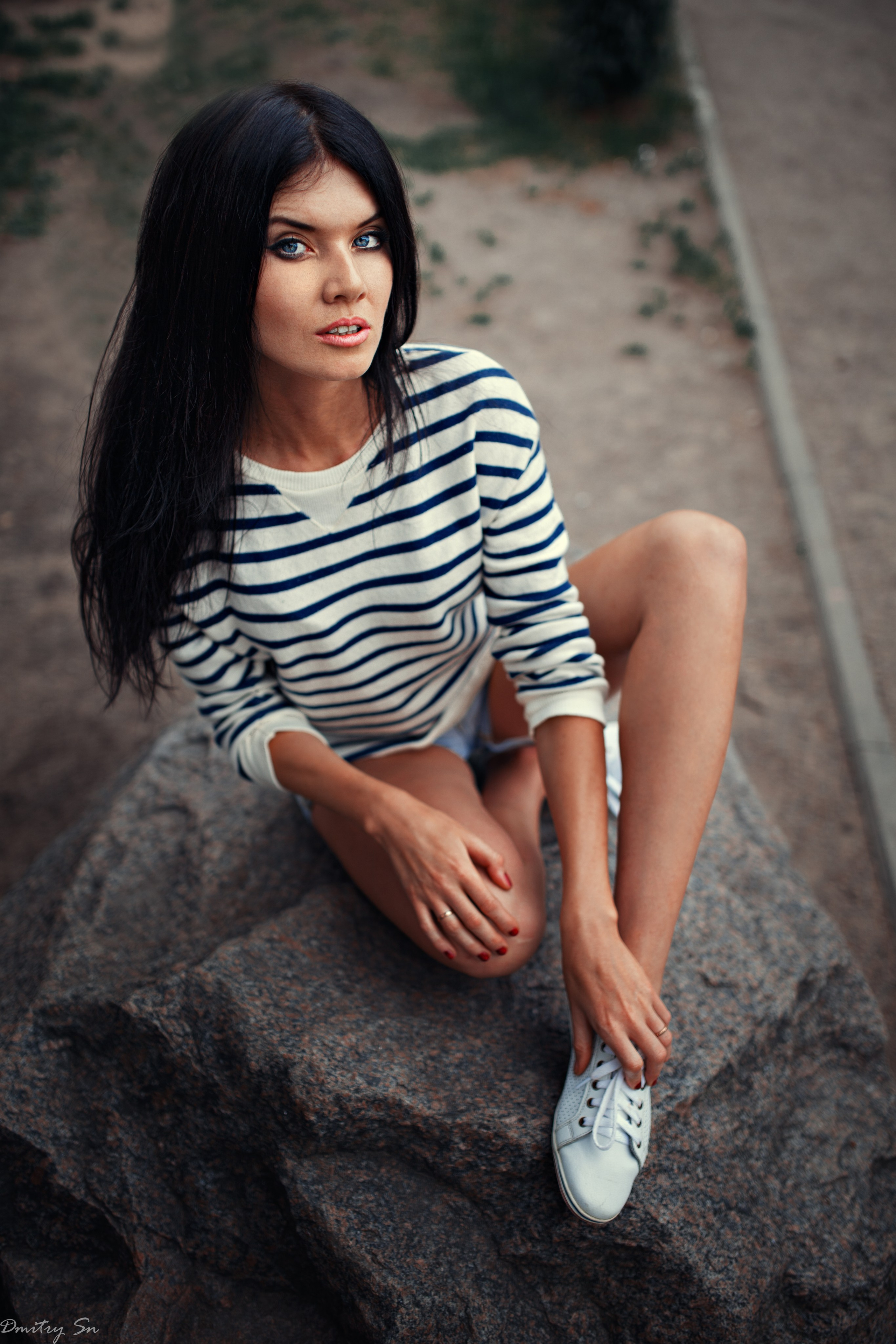 Весенняя фотосъемка с Ольгой в яблоневом саду и в парке в формате для «себя»