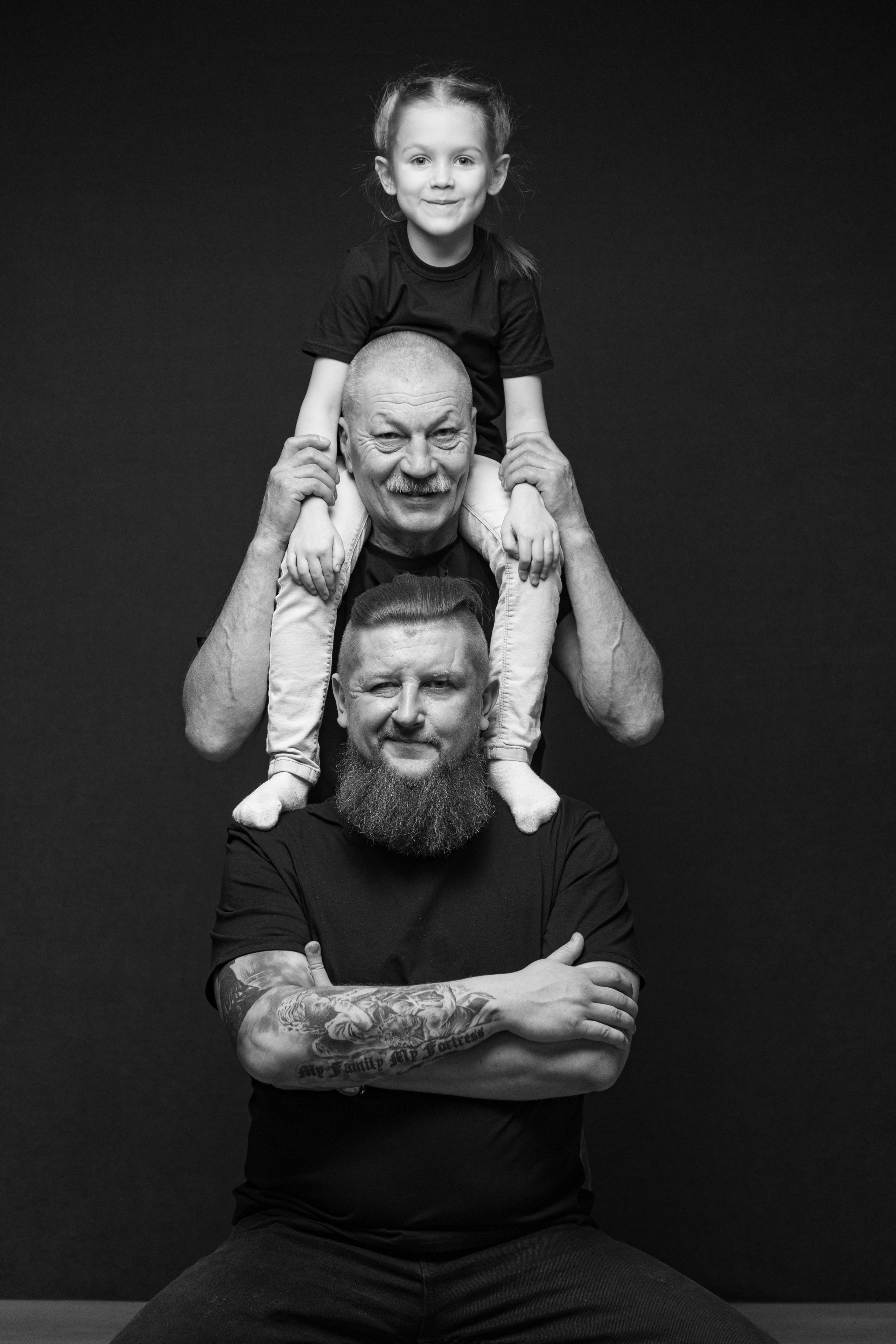 Портрет поколений в Великих Луках. Детский семейный фотограф Великие Луки Анна Никонова