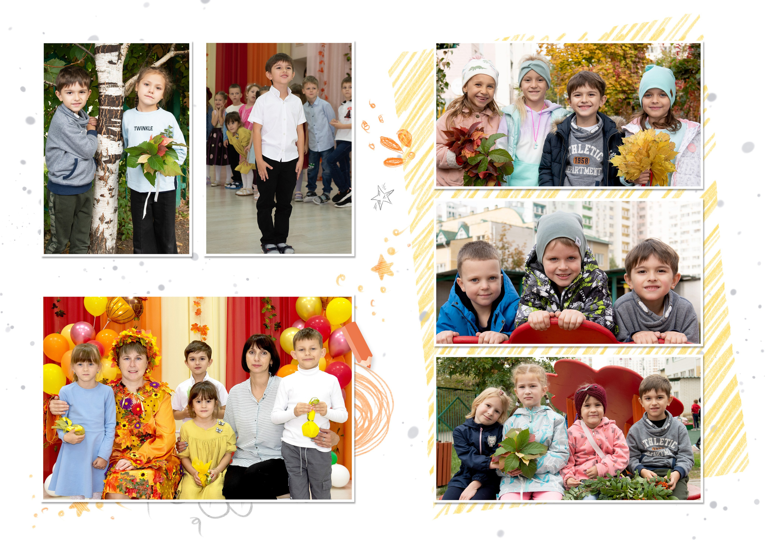 Выпускные альбомы для детского сада в Ростове-на-Дону. Школьный и семейный фотограф в Ростове-на-Дону