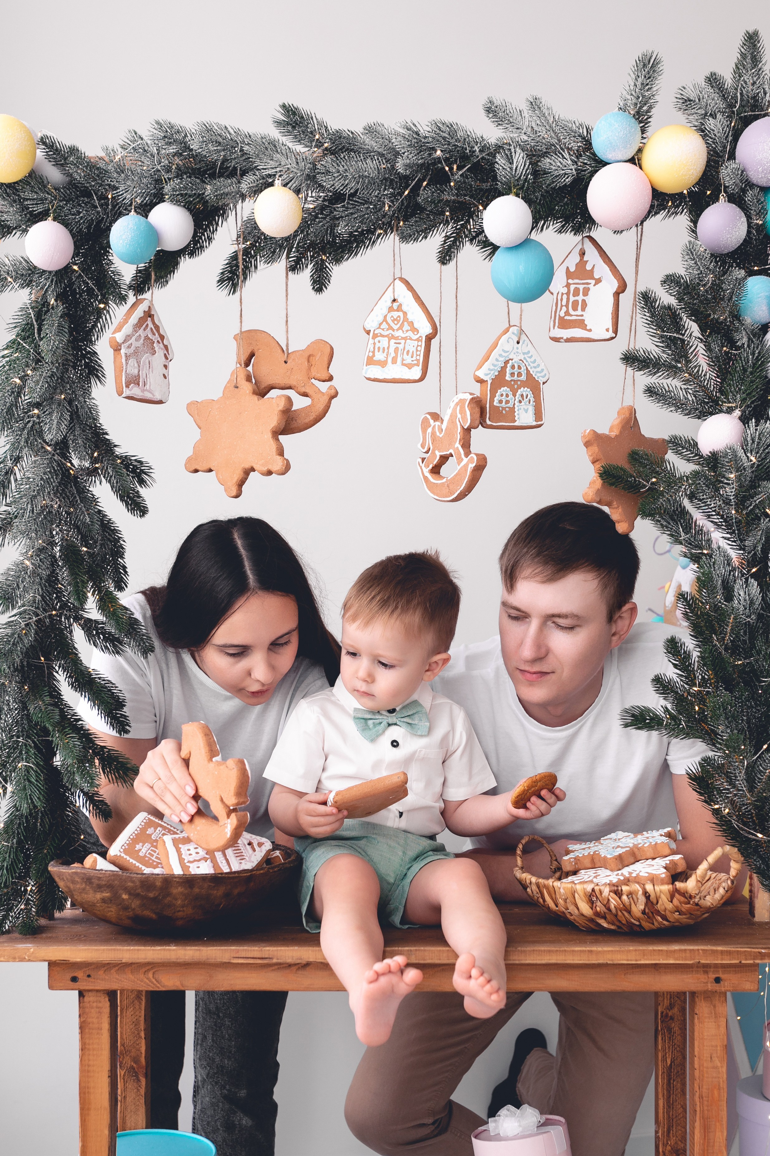 Новогодние съемки. Фотограф новорожденных в г. Барнаул Ренпенинг Катерина