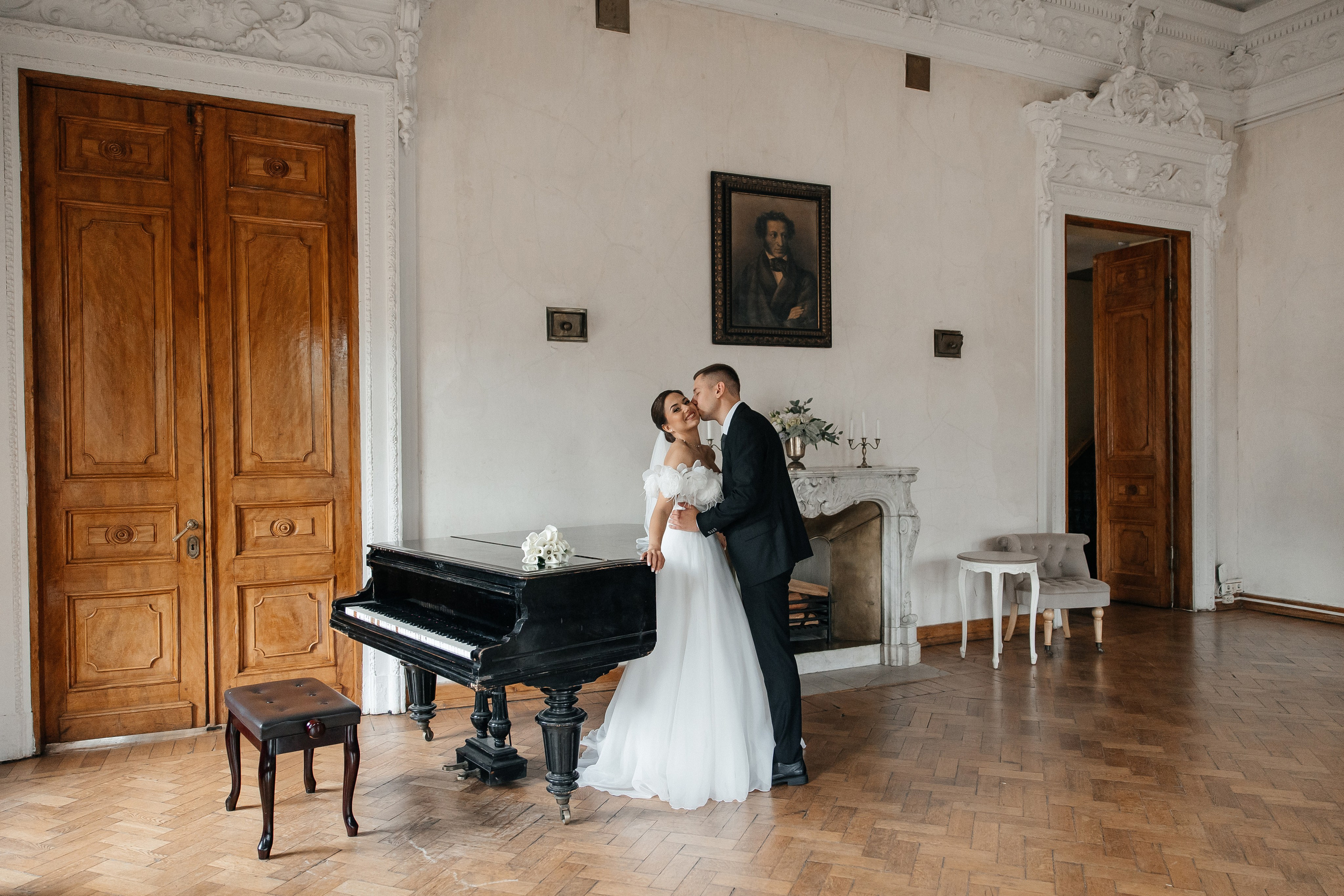 Регистрация брака в библиотеке читальне Пушкина