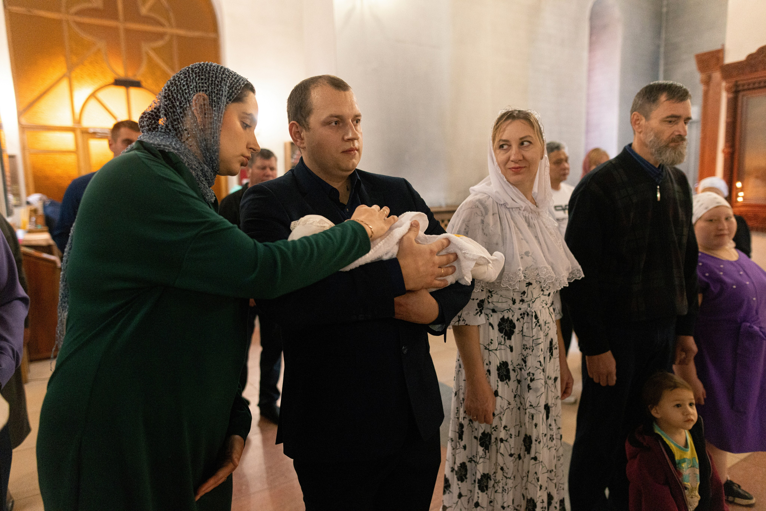 Крещение Алины. Дмитрий Шульгин, портретный фотограф в Воронеже