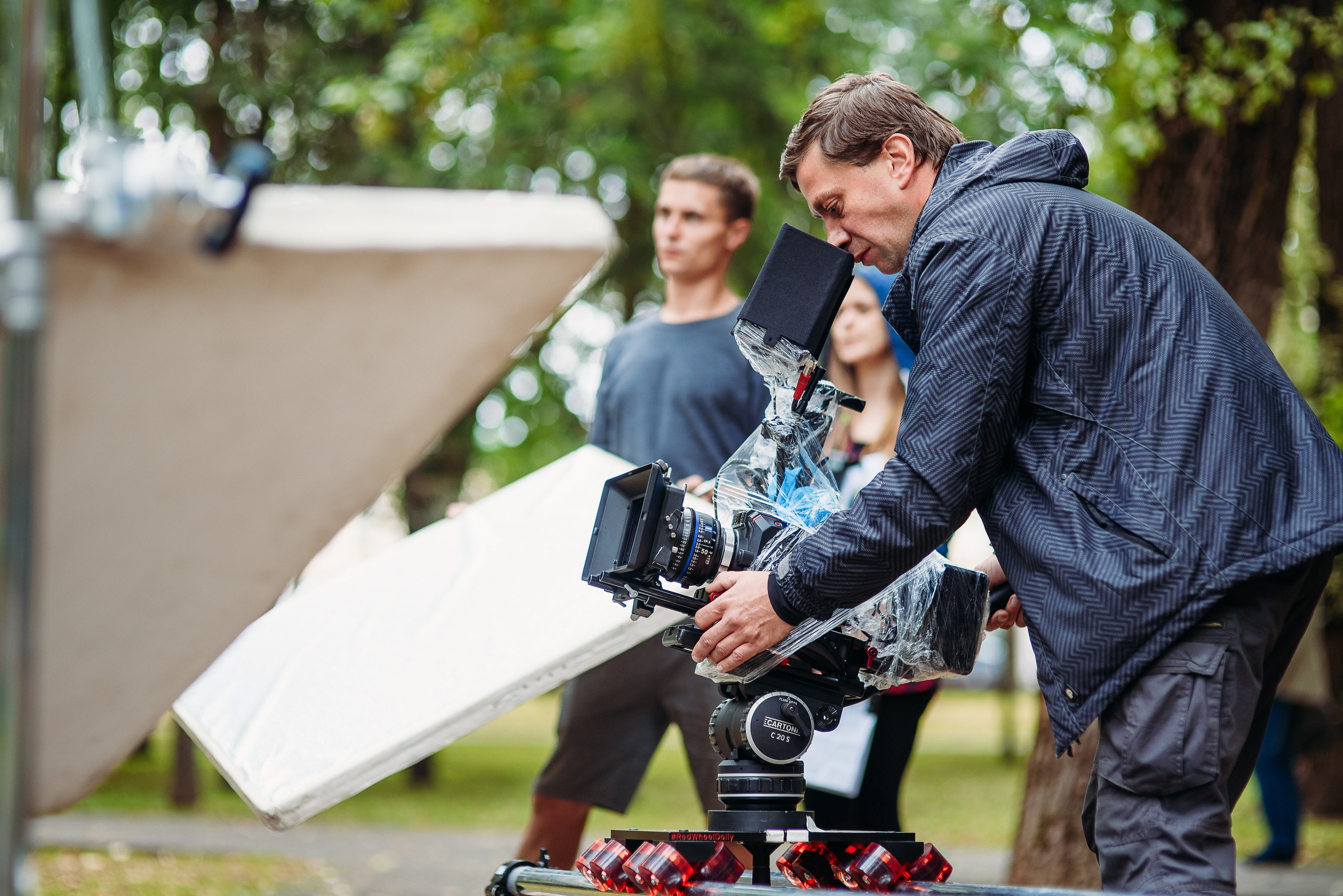 На съемках сериала «Опавшие листья». Свадебный и семейный фотограф в Минске Филиппович Александр