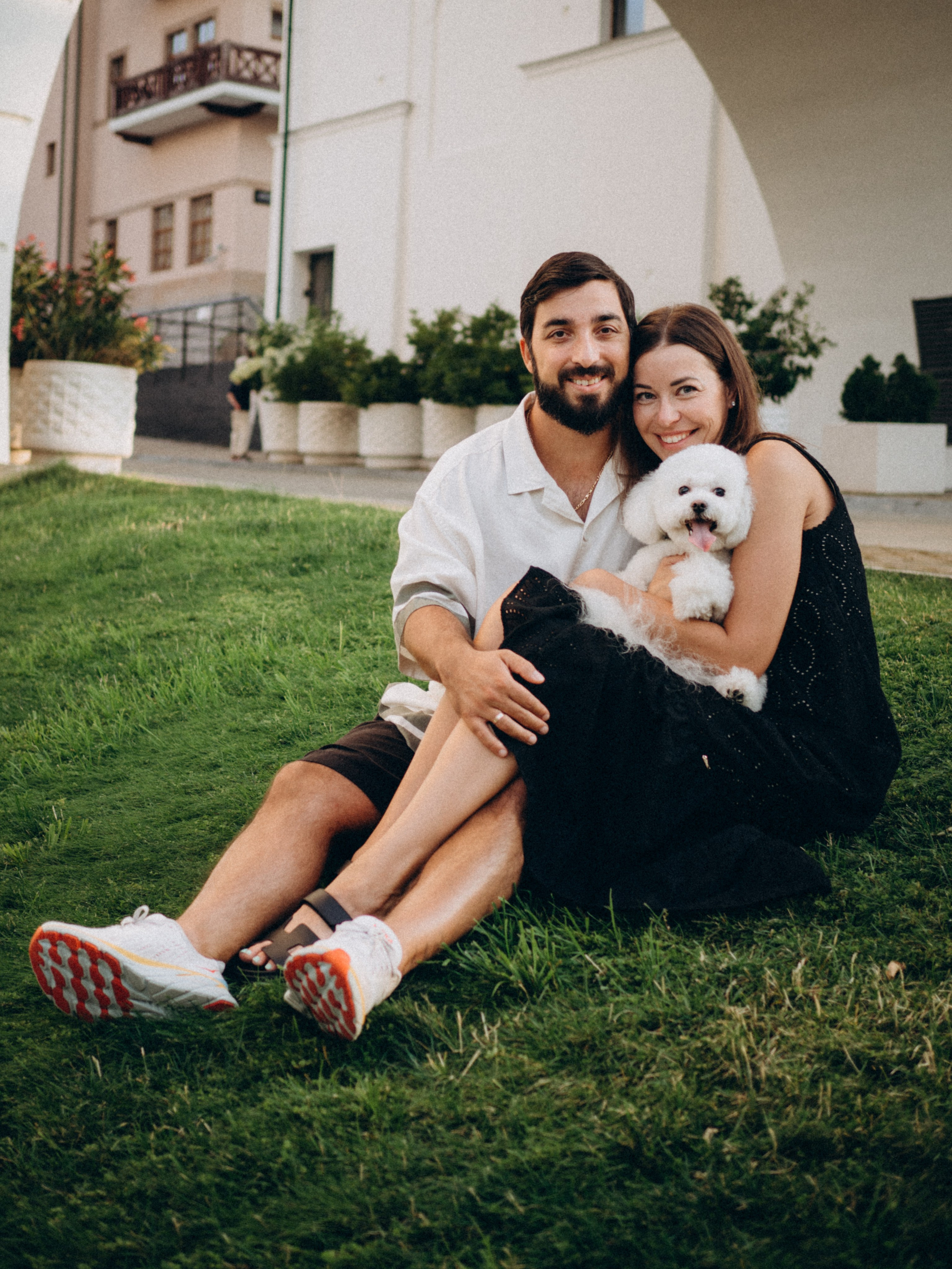 Семейная прогулочная фотосессия