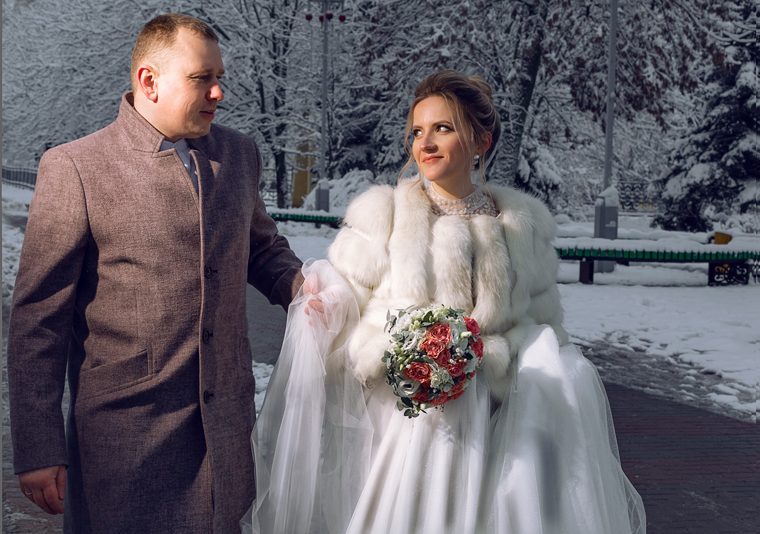 Свадебная фотосессия Володи и Оли. Свадебный фотограф в Барановичах Вячеслав Шах-Гусейнов, фотошкола