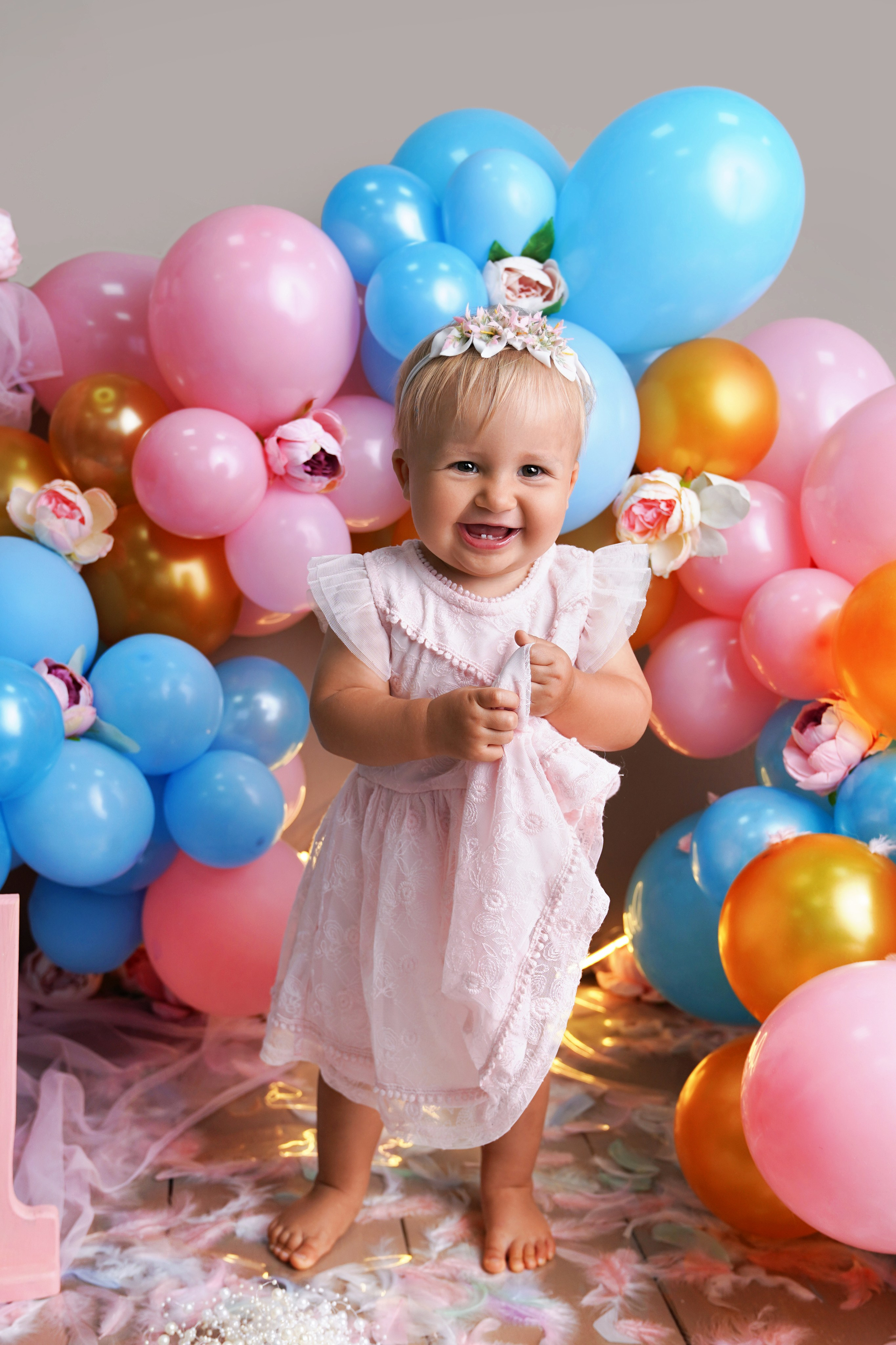 Фотосессия ГОДОВАСИЕ. Фотограф новорожденных, детей до года и беременных в Симферополе