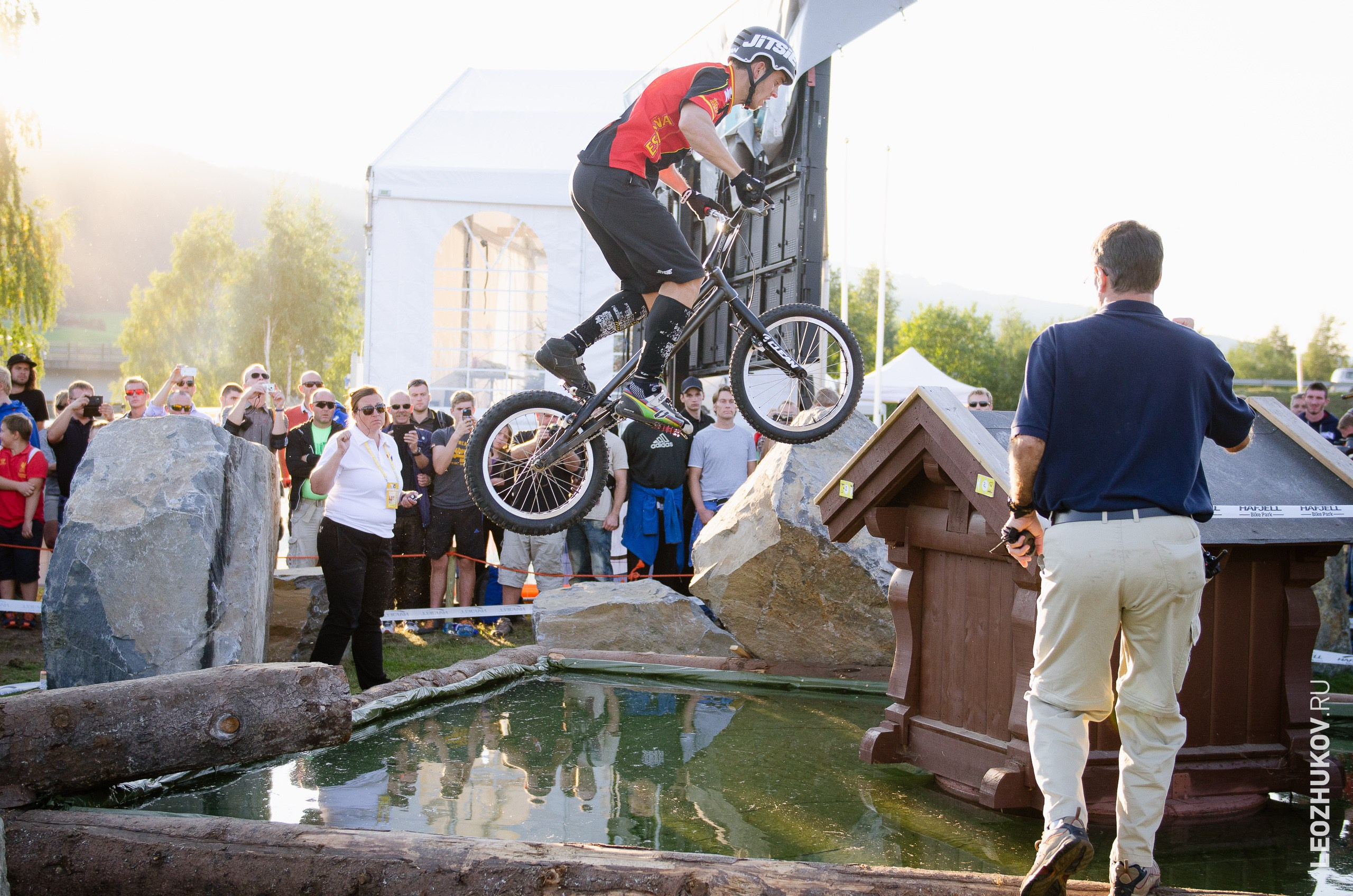UCI Trials World Championships 2014. Sports photographer Leonid Zhukov