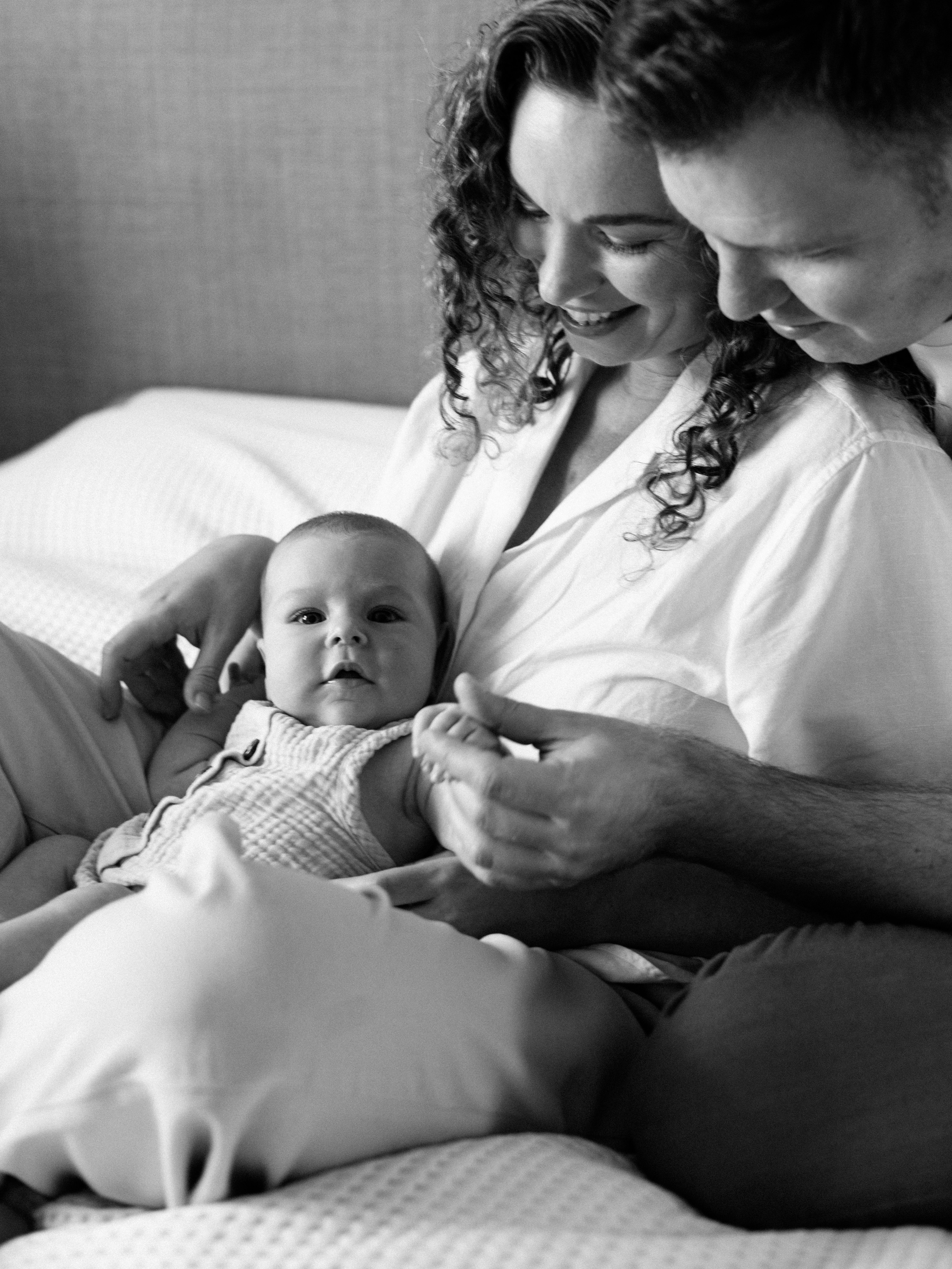 Семейная съемка с новорожденной Аришой. Света Полетаева Москва