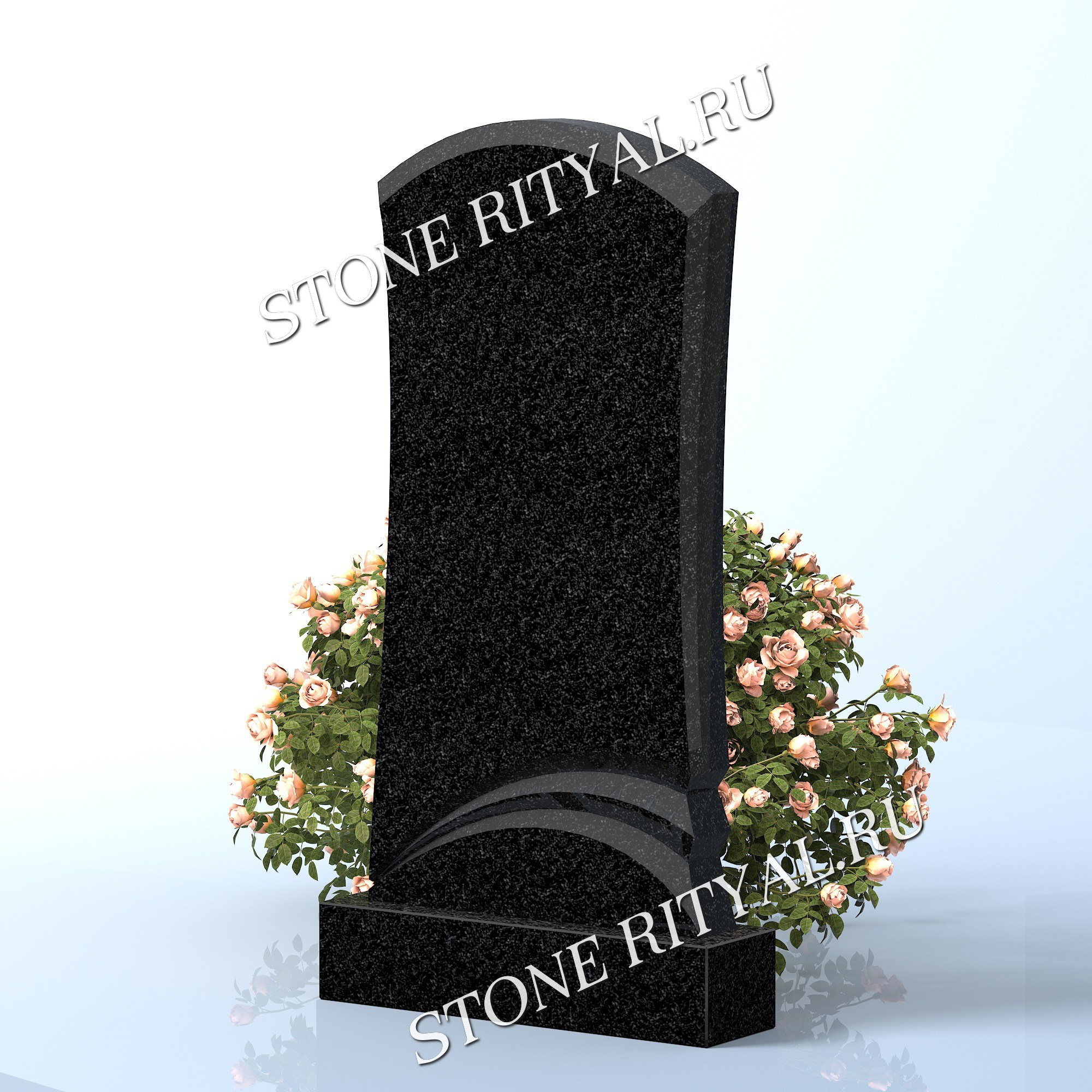 Вертикальные памятники прямые. Изготовление и установка памятников в Москве и МО