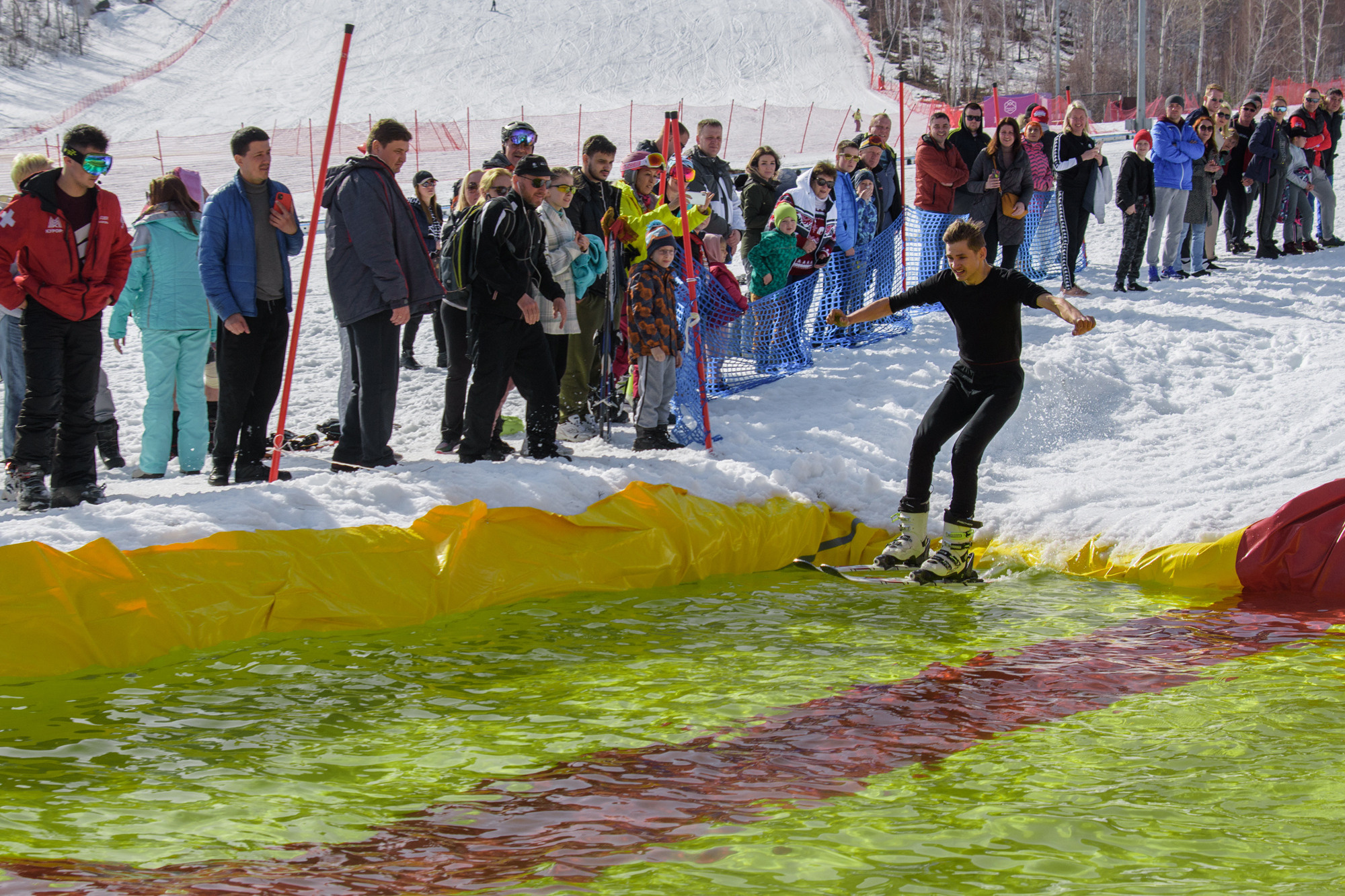 ГЛЦ Банное. Закрытие горнолыжного сезона. Evgeniy Roslov