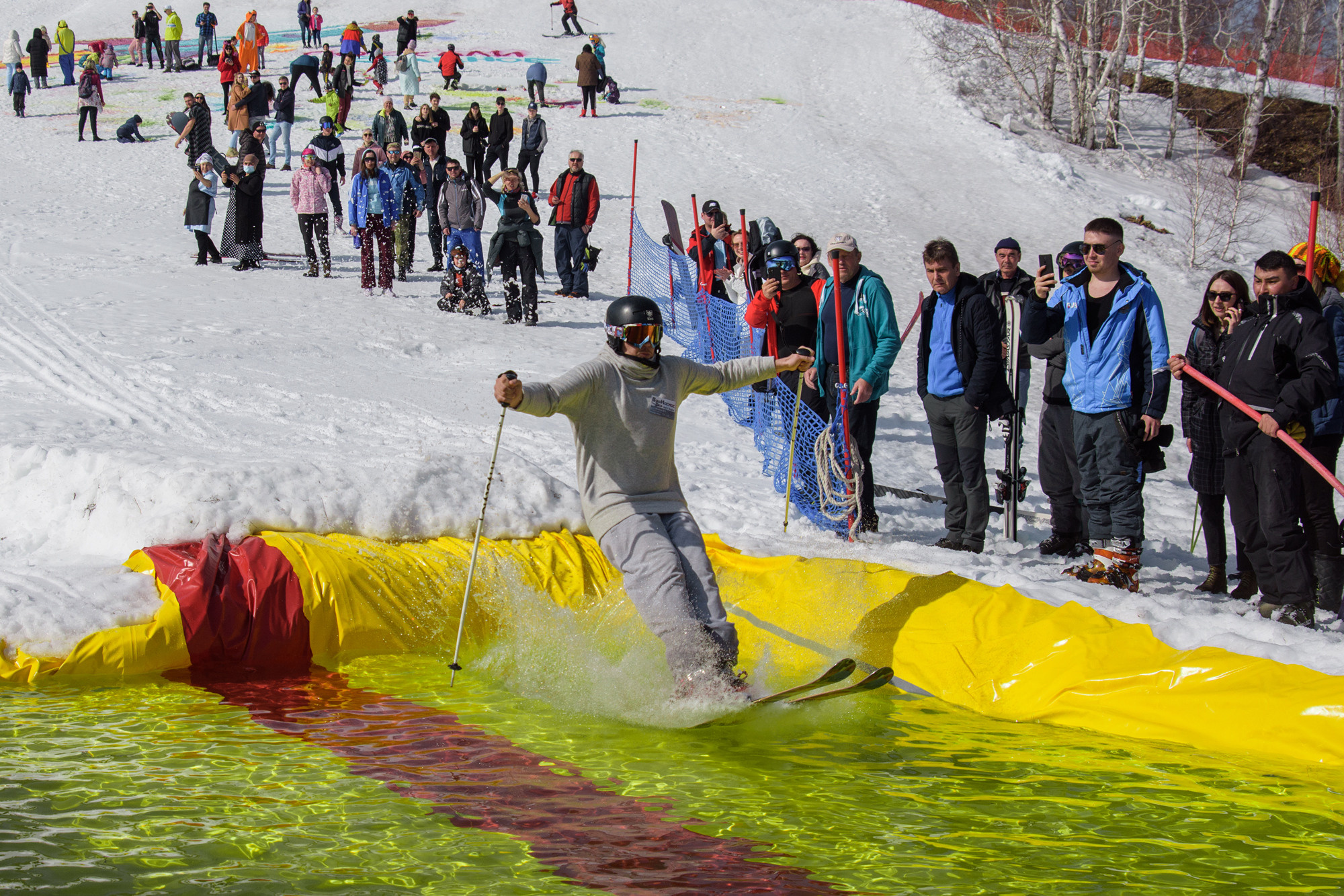 ГЛЦ Банное. Закрытие горнолыжного сезона. Evgeniy Roslov