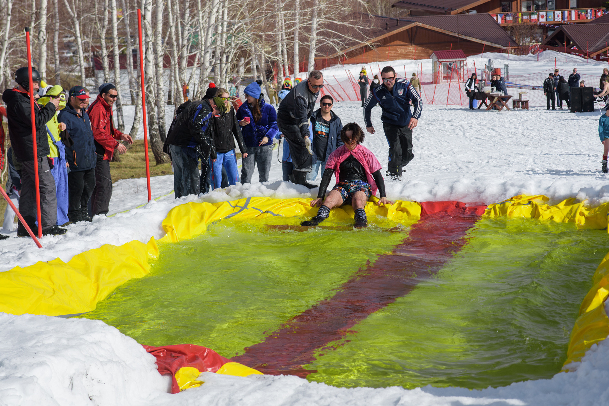 ГЛЦ Банное. Закрытие горнолыжного сезона. Evgeniy Roslov