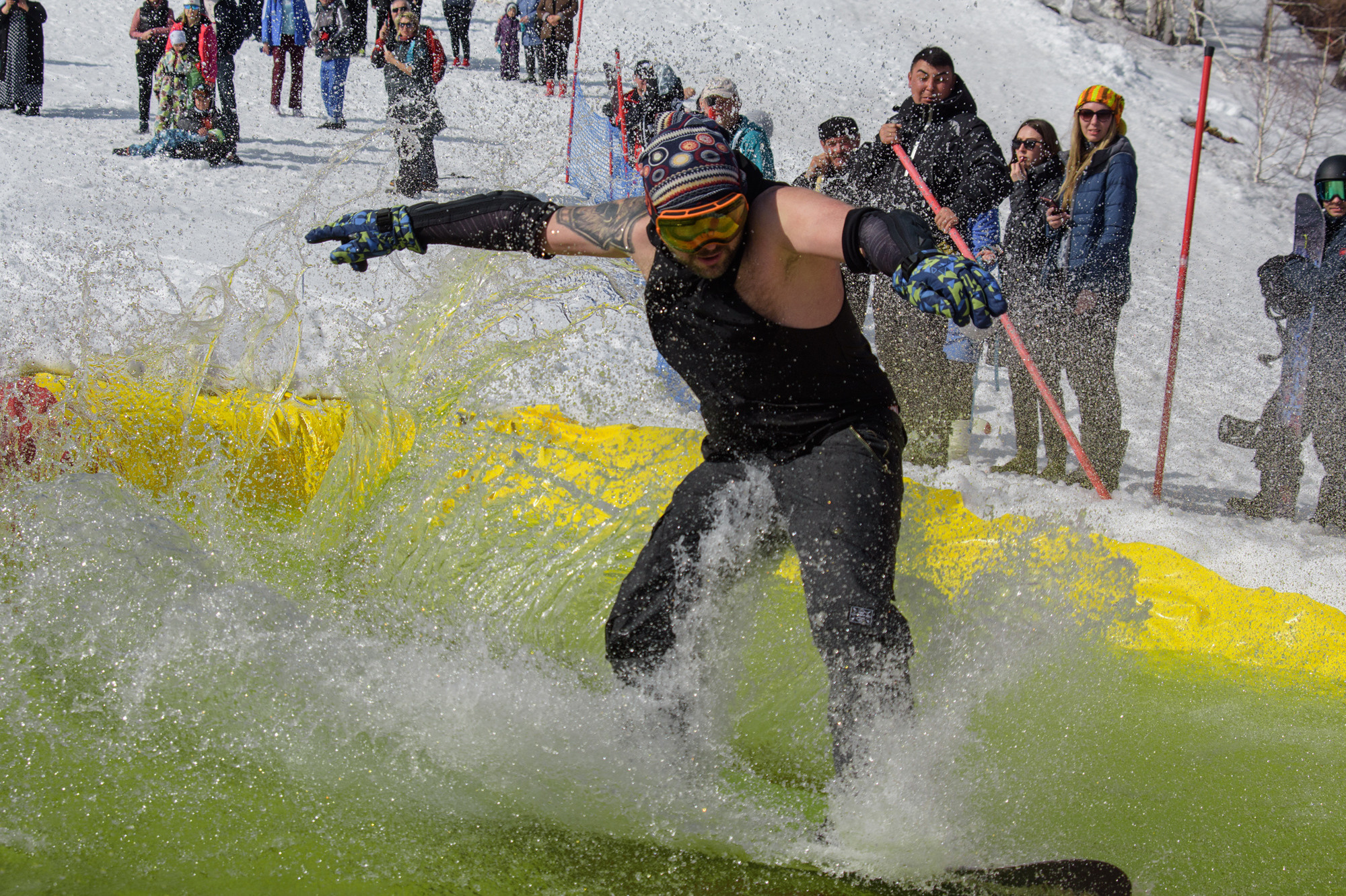 ГЛЦ Банное. Закрытие горнолыжного сезона. Evgeniy Roslov