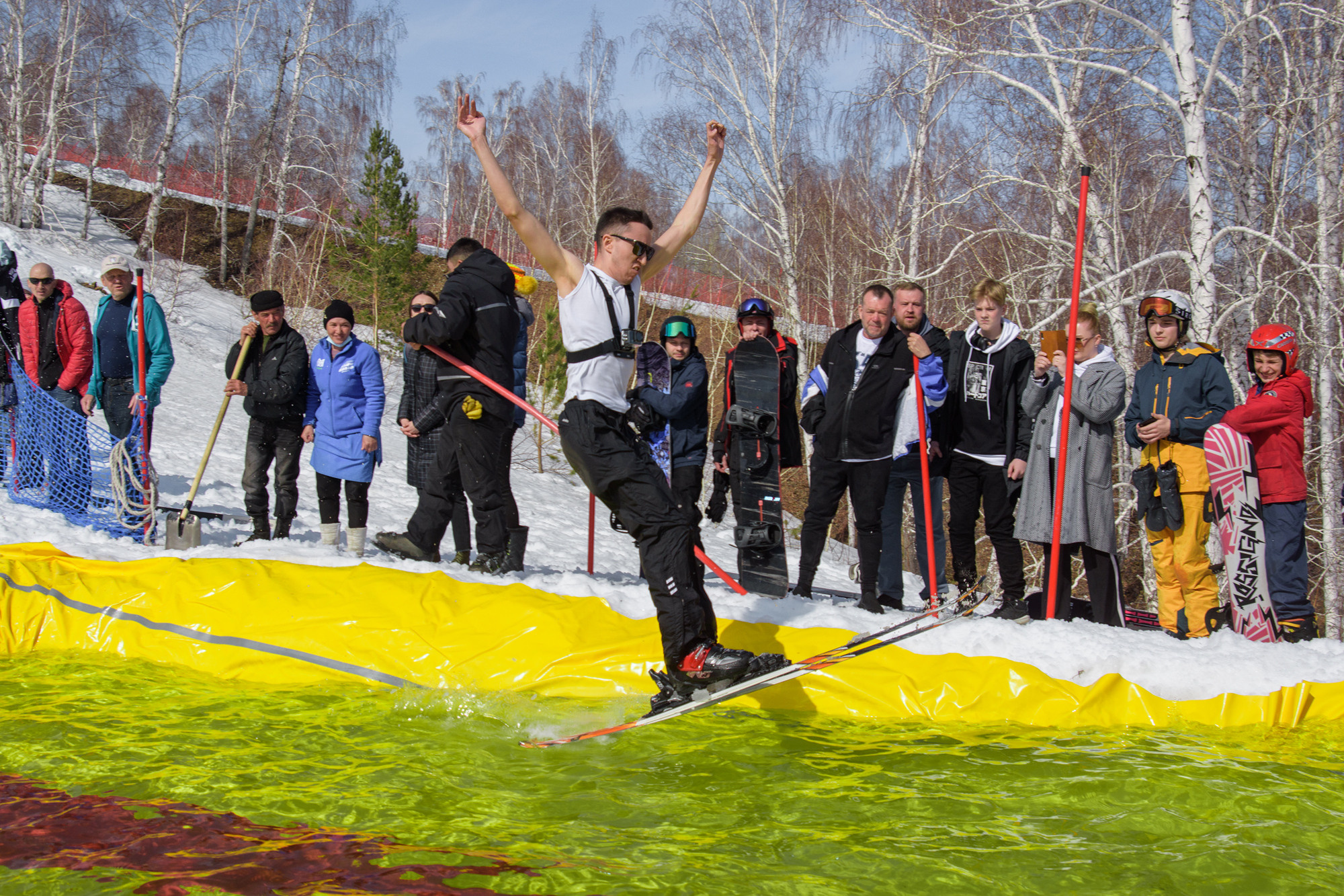 ГЛЦ Банное. Закрытие горнолыжного сезона. Evgeniy Roslov