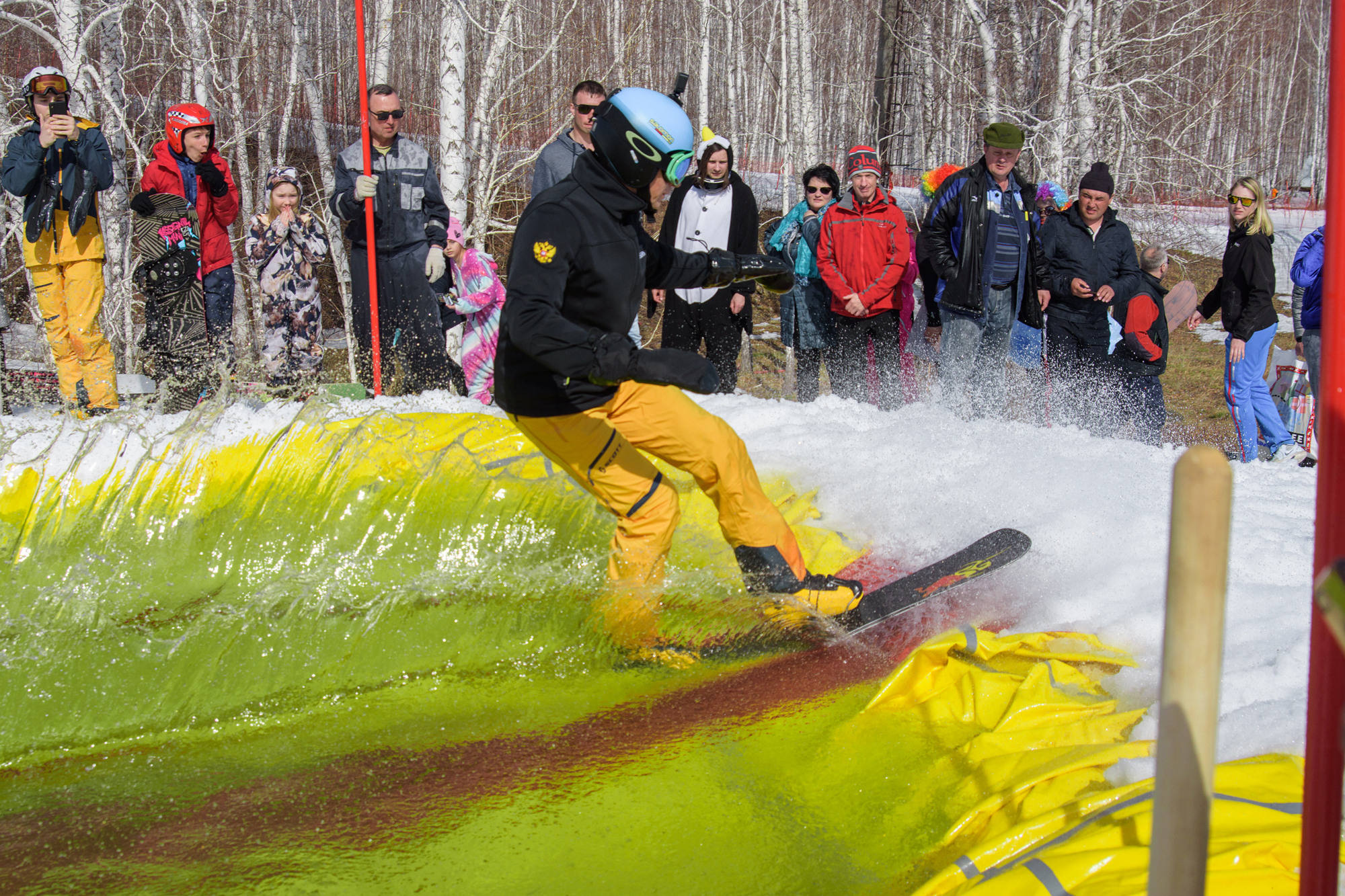 ГЛЦ Банное. Закрытие горнолыжного сезона. Evgeniy Roslov