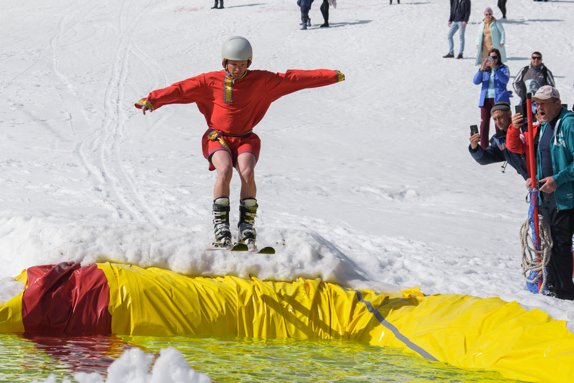 ГЛЦ Банное. Закрытие горнолыжного сезона. Evgeniy Roslov