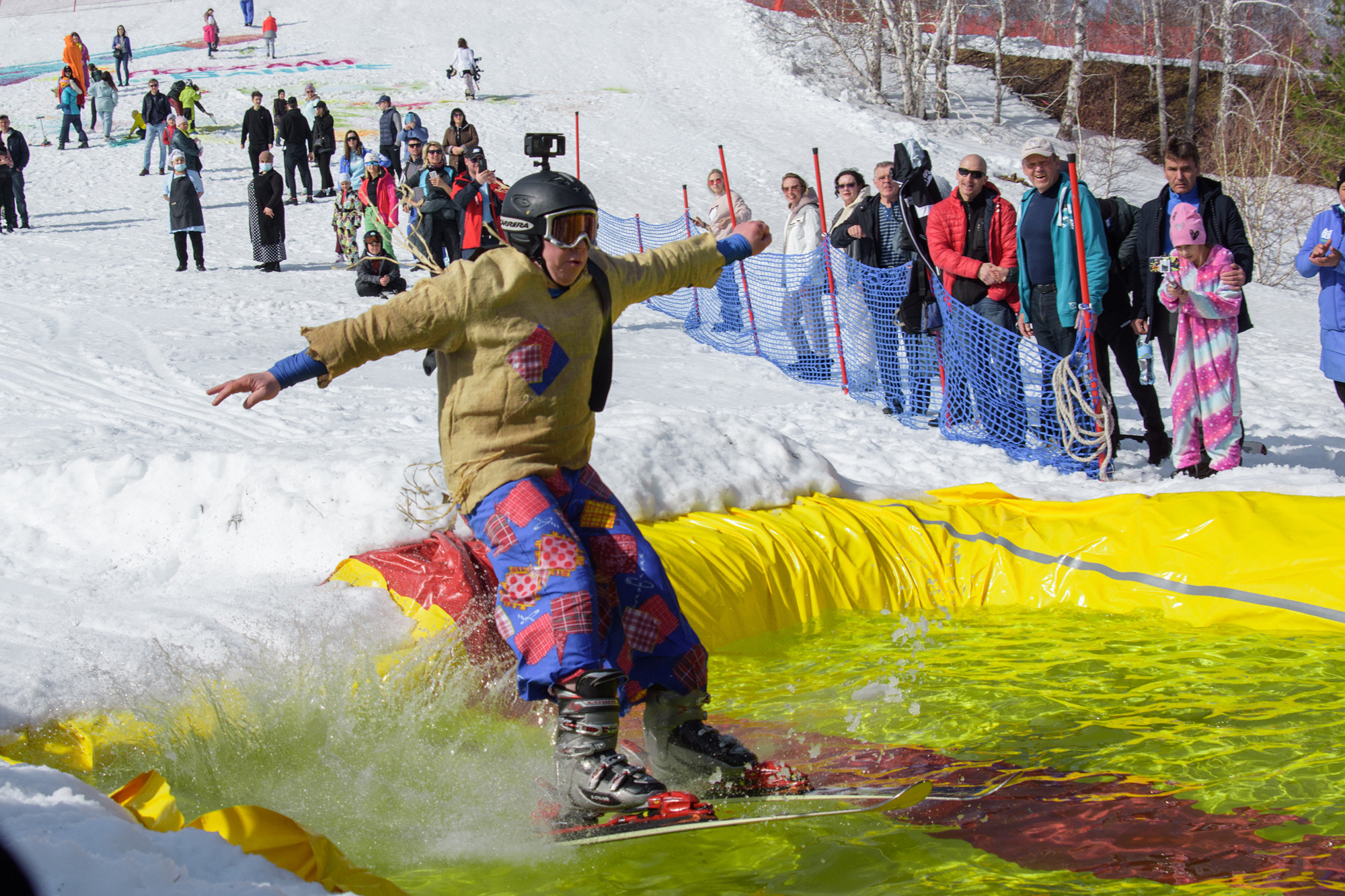ГЛЦ Банное. Закрытие горнолыжного сезона. Evgeniy Roslov