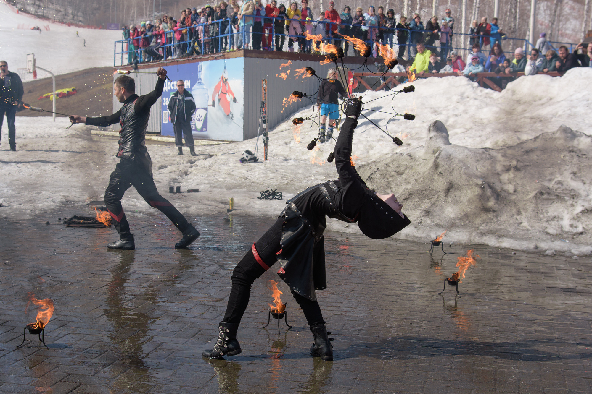ГЛЦ Банное. Закрытие горнолыжного сезона. Evgeniy Roslov