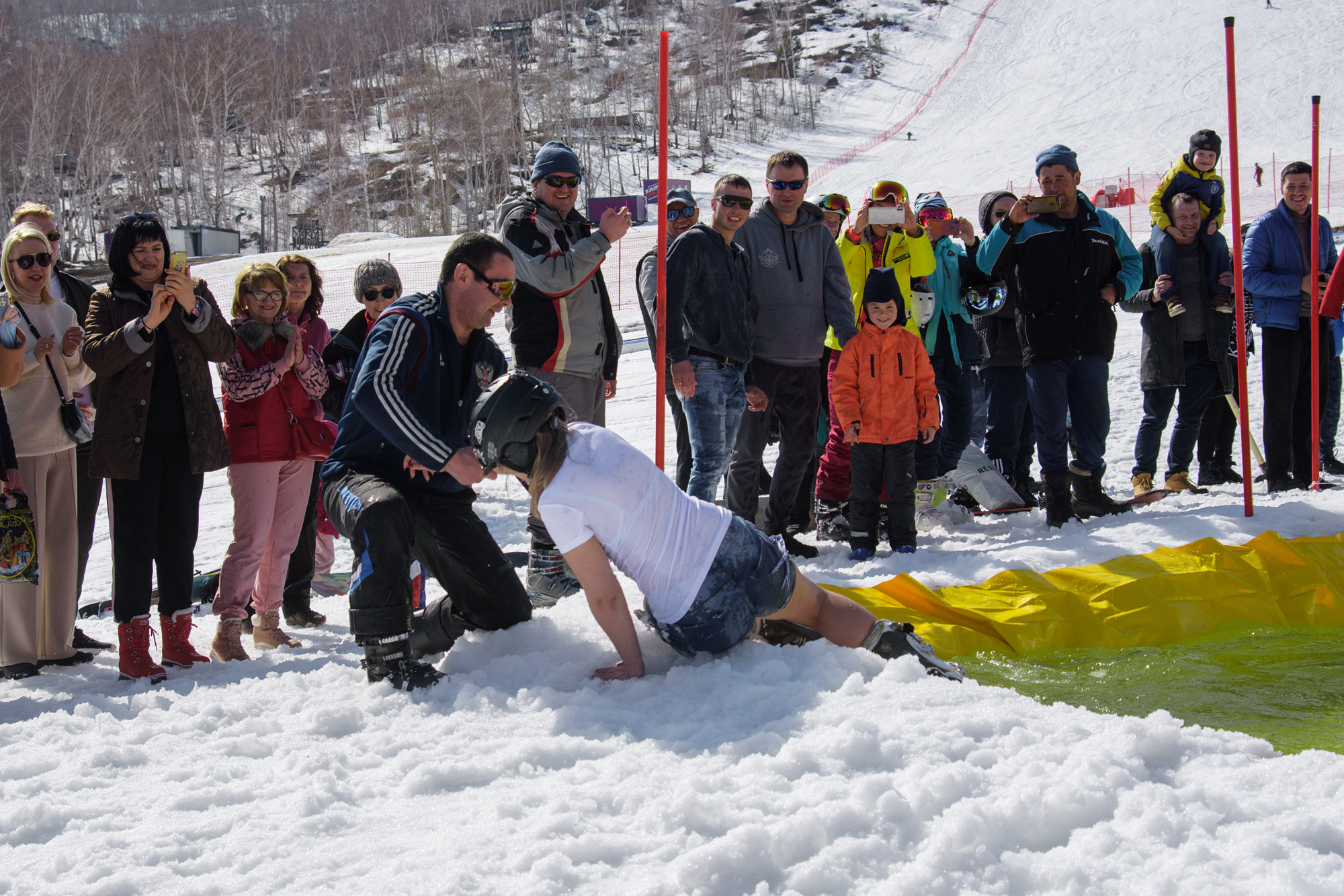 ГЛЦ Банное. Закрытие горнолыжного сезона. Evgeniy Roslov