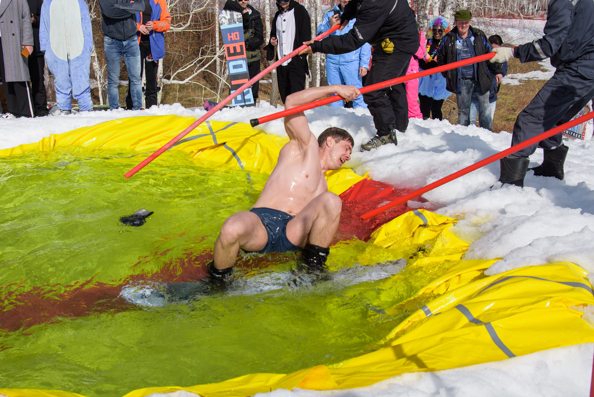 ГЛЦ Банное. Закрытие горнолыжного сезона. Evgeniy Roslov