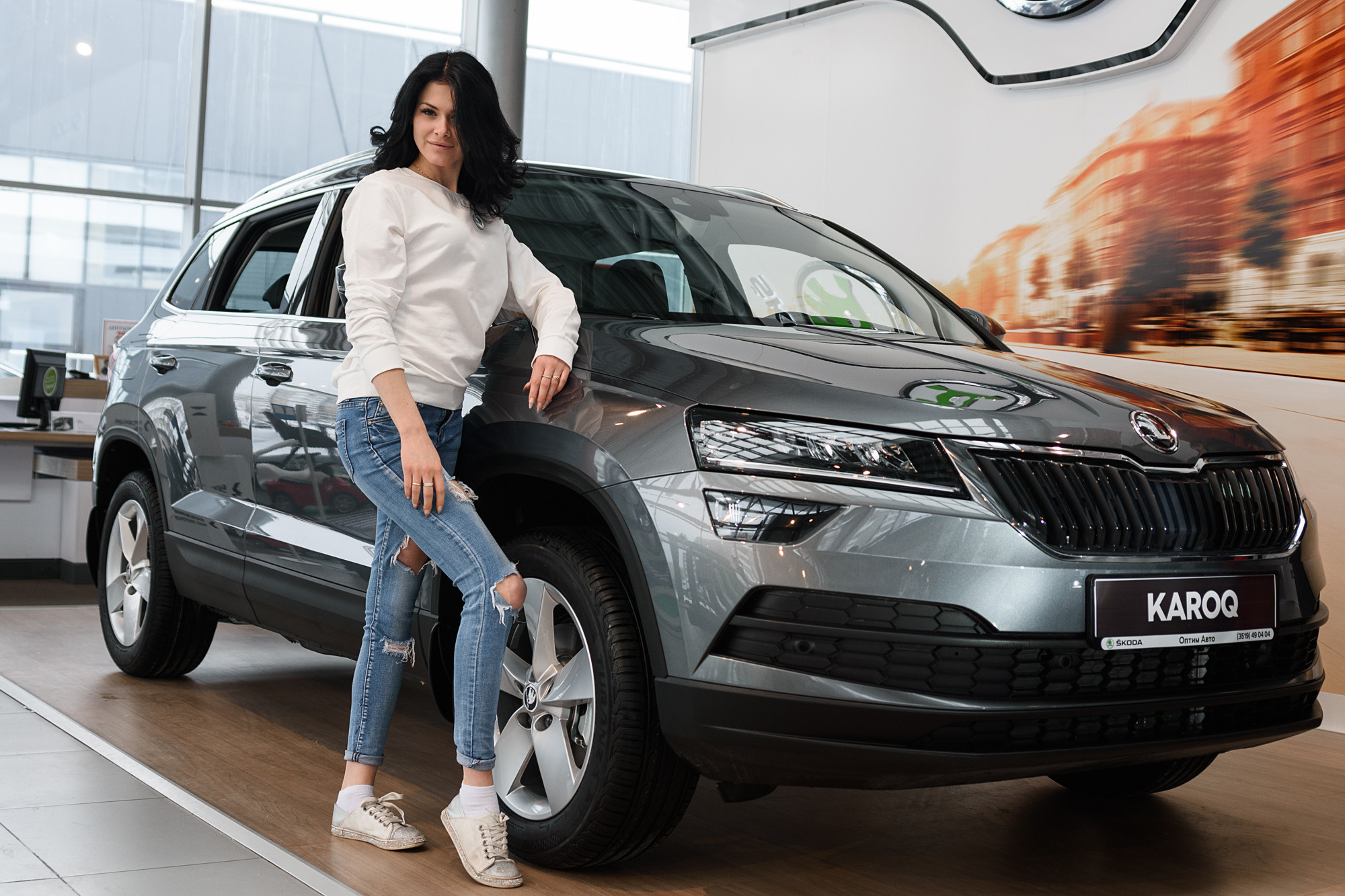 Презентация обновлённой SKODA KOROQ. Evgeniy Roslov