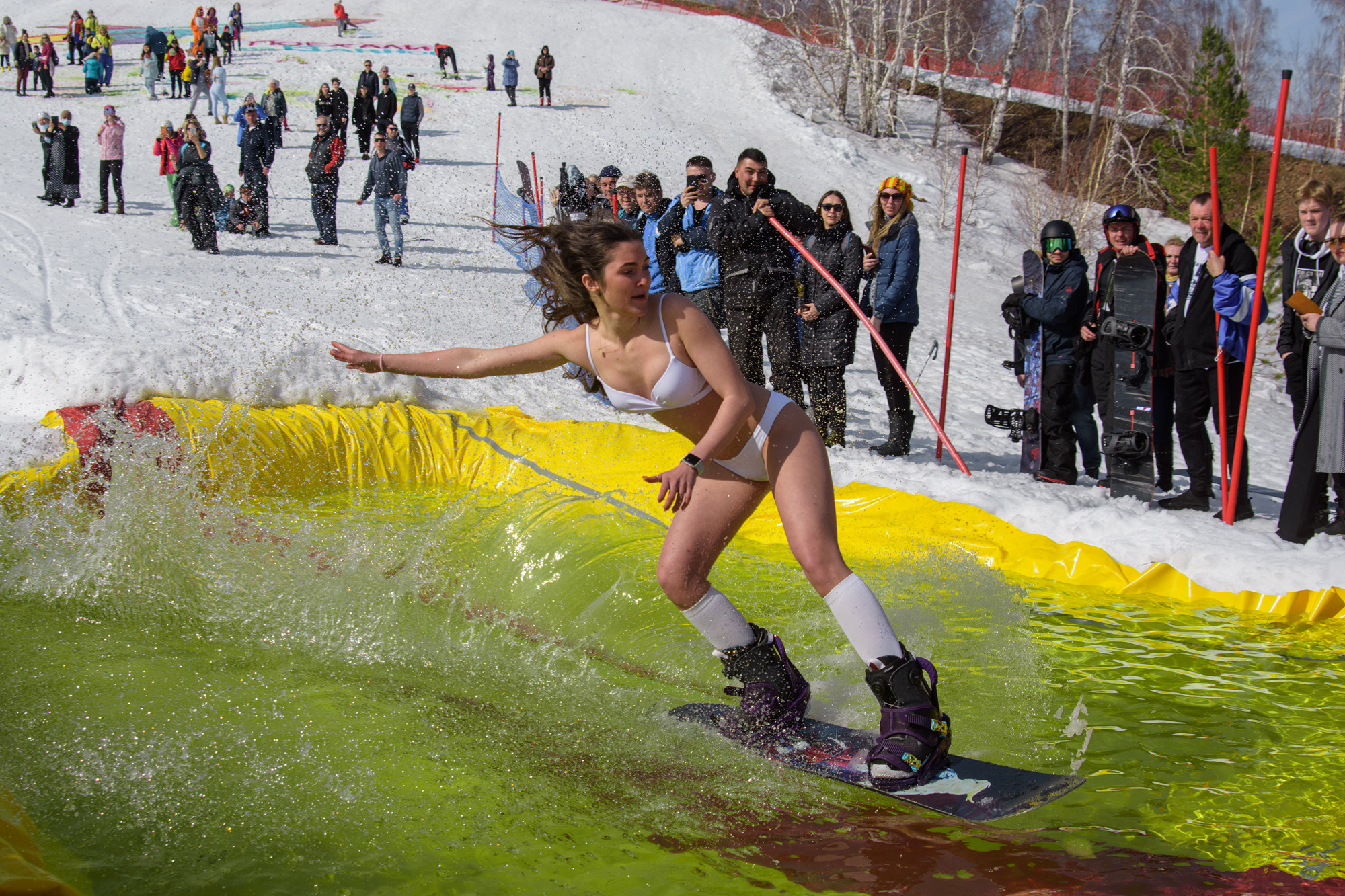 ГЛЦ Банное. Закрытие горнолыжного сезона. Evgeniy Roslov