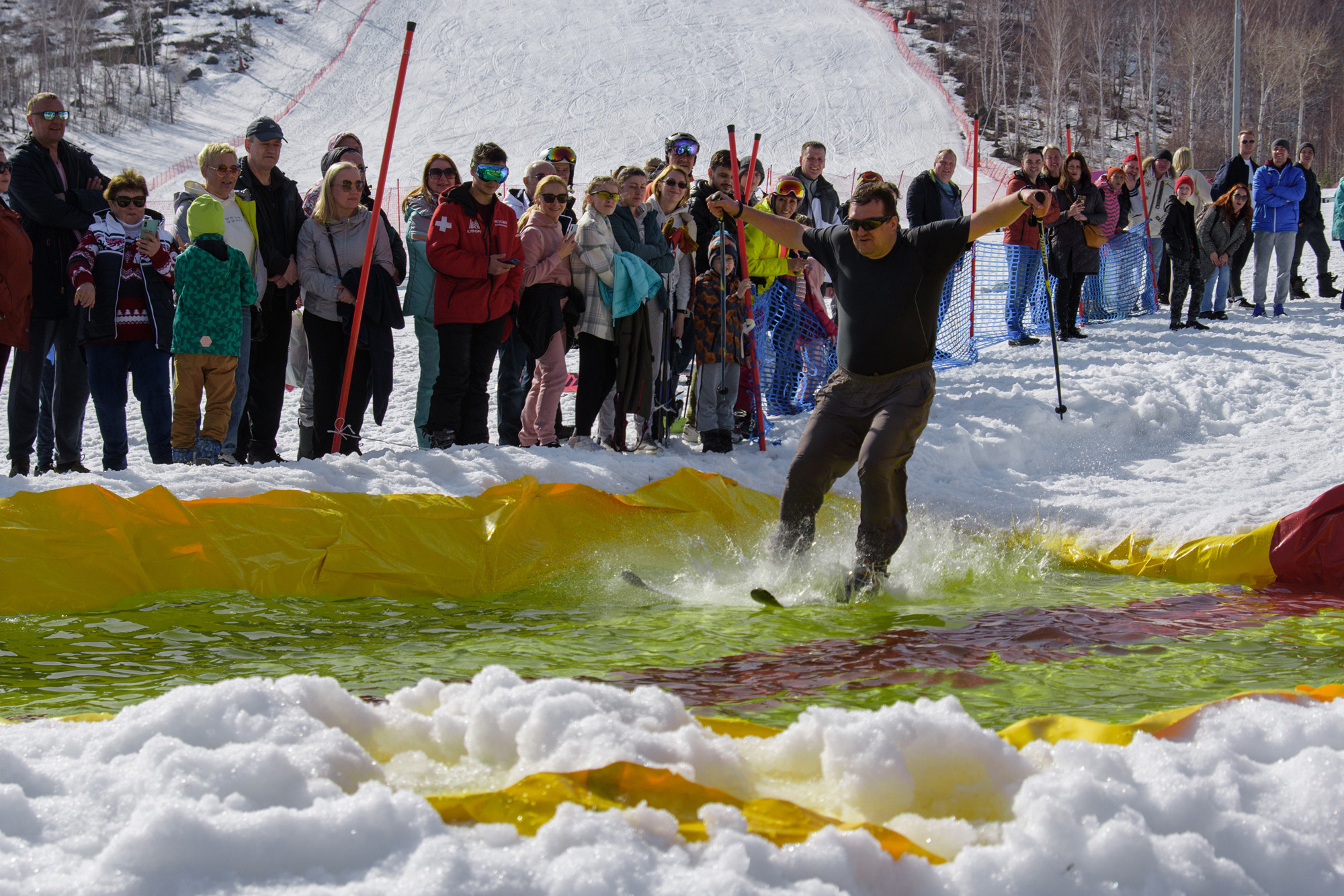 ГЛЦ Банное. Закрытие горнолыжного сезона. Evgeniy Roslov