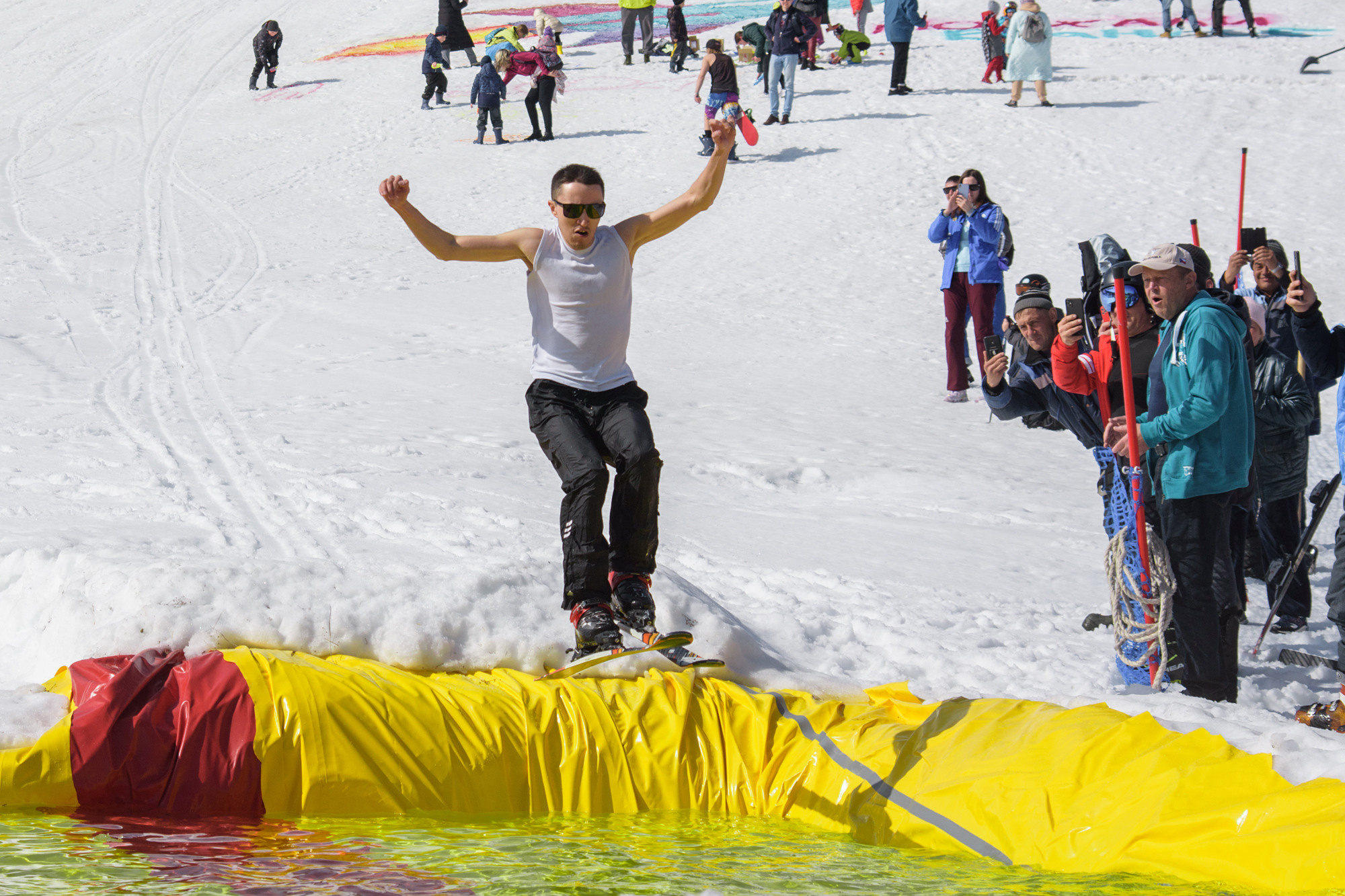 ГЛЦ Банное. Закрытие горнолыжного сезона. Evgeniy Roslov