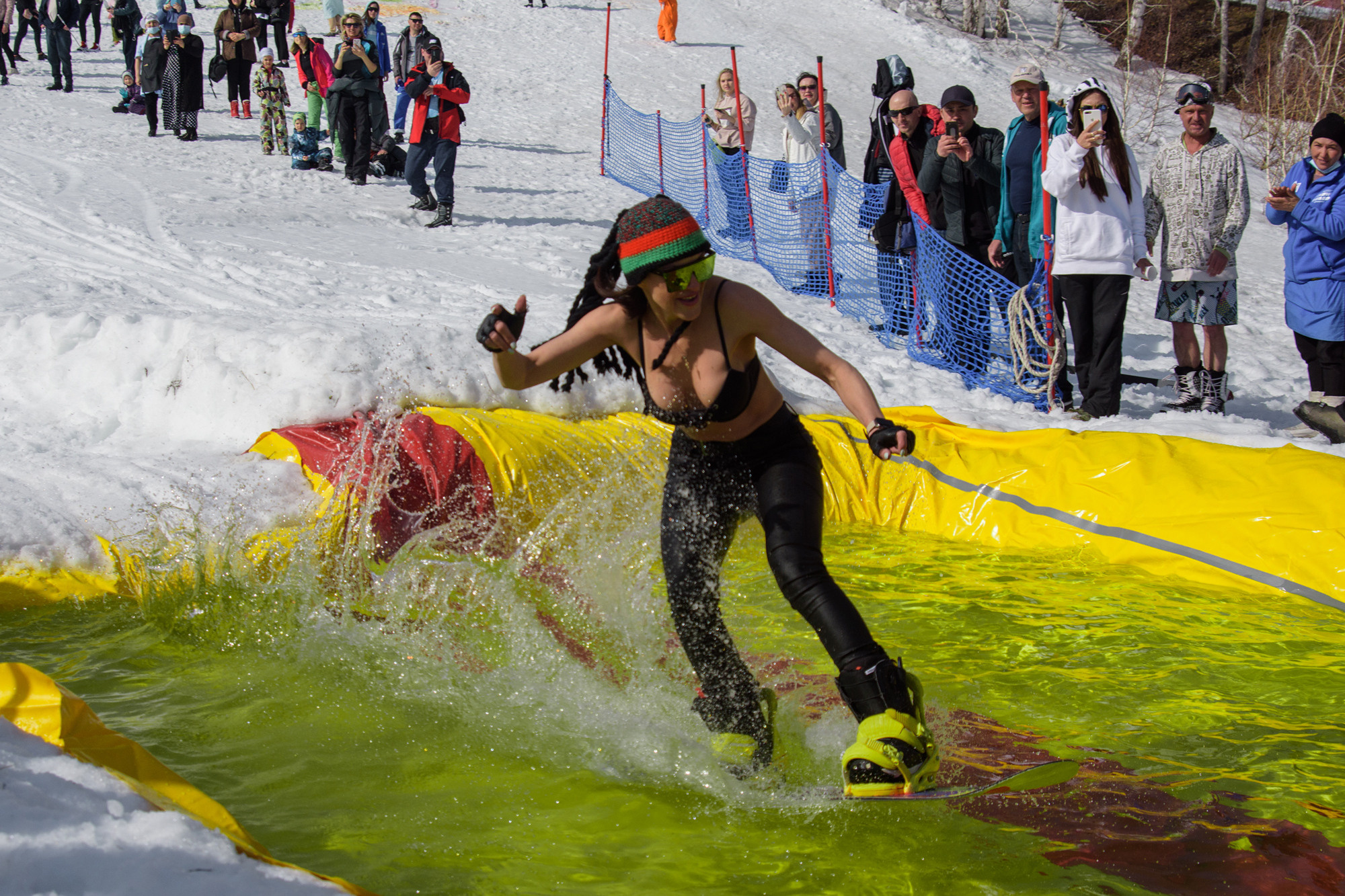 ГЛЦ Банное. Закрытие горнолыжного сезона. Evgeniy Roslov