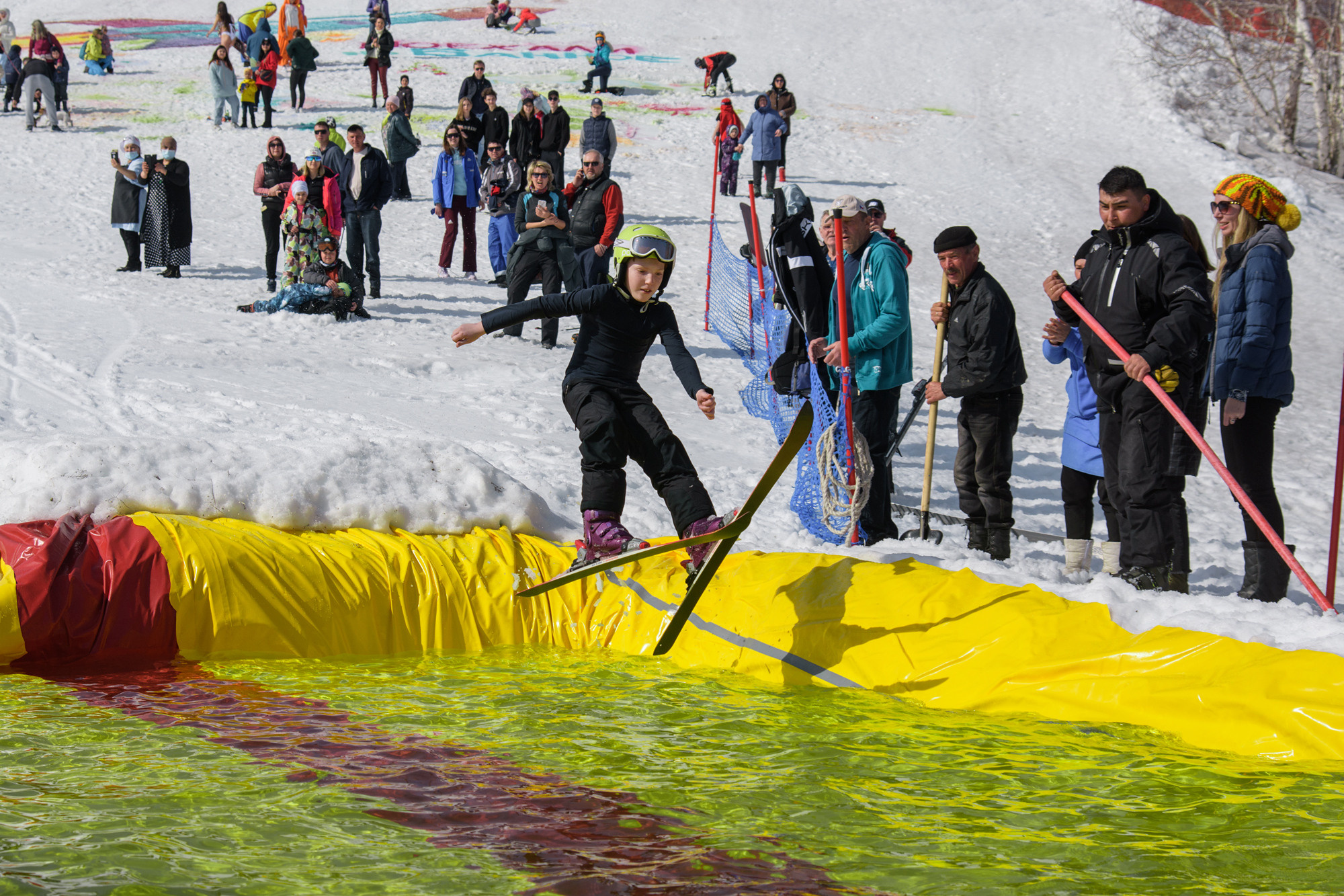 ГЛЦ Банное. Закрытие горнолыжного сезона. Evgeniy Roslov