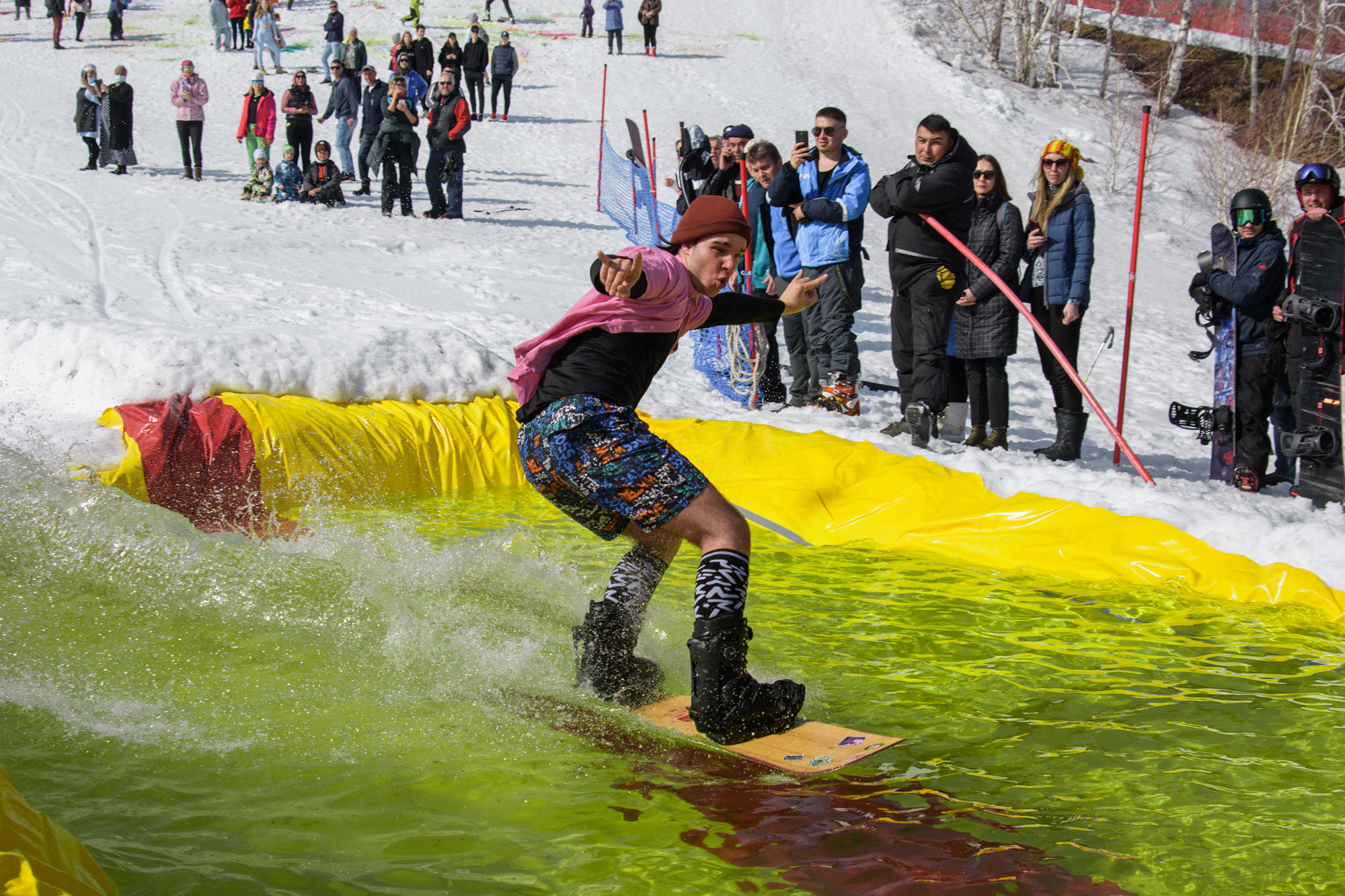 ГЛЦ Банное. Закрытие горнолыжного сезона. Evgeniy Roslov