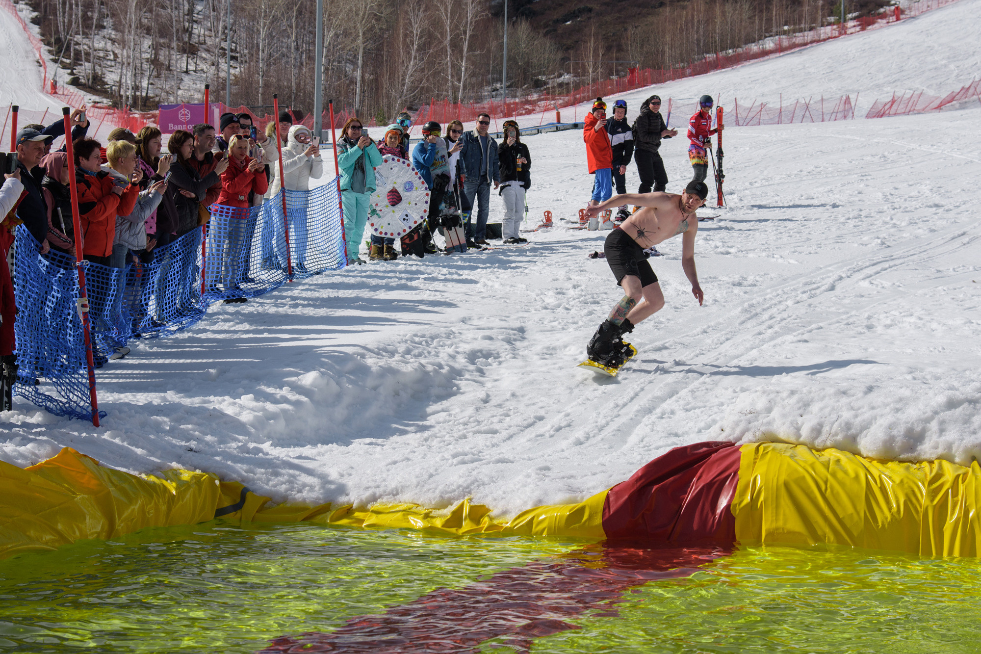 ГЛЦ Банное. Закрытие горнолыжного сезона. Evgeniy Roslov