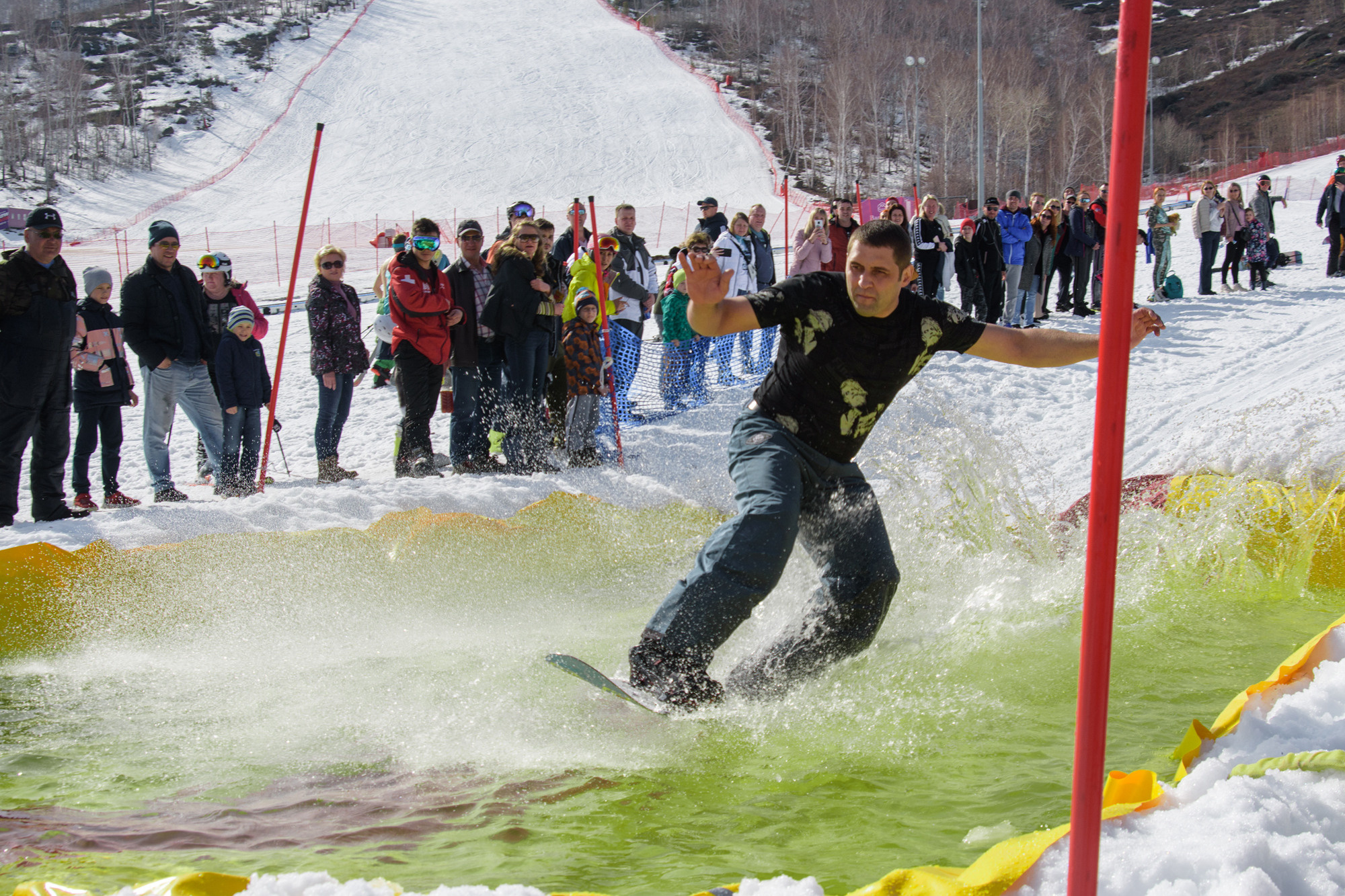 ГЛЦ Банное. Закрытие горнолыжного сезона. Evgeniy Roslov