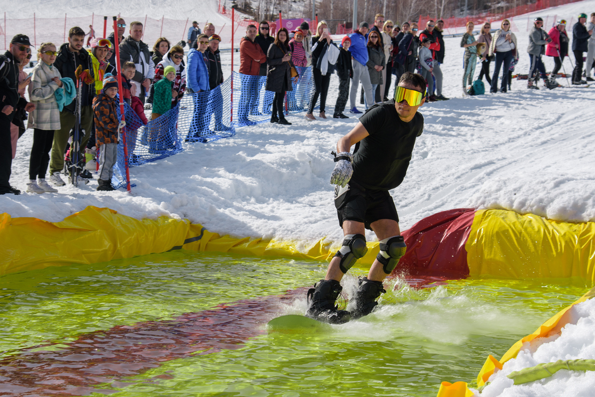 ГЛЦ Банное. Закрытие горнолыжного сезона. Evgeniy Roslov