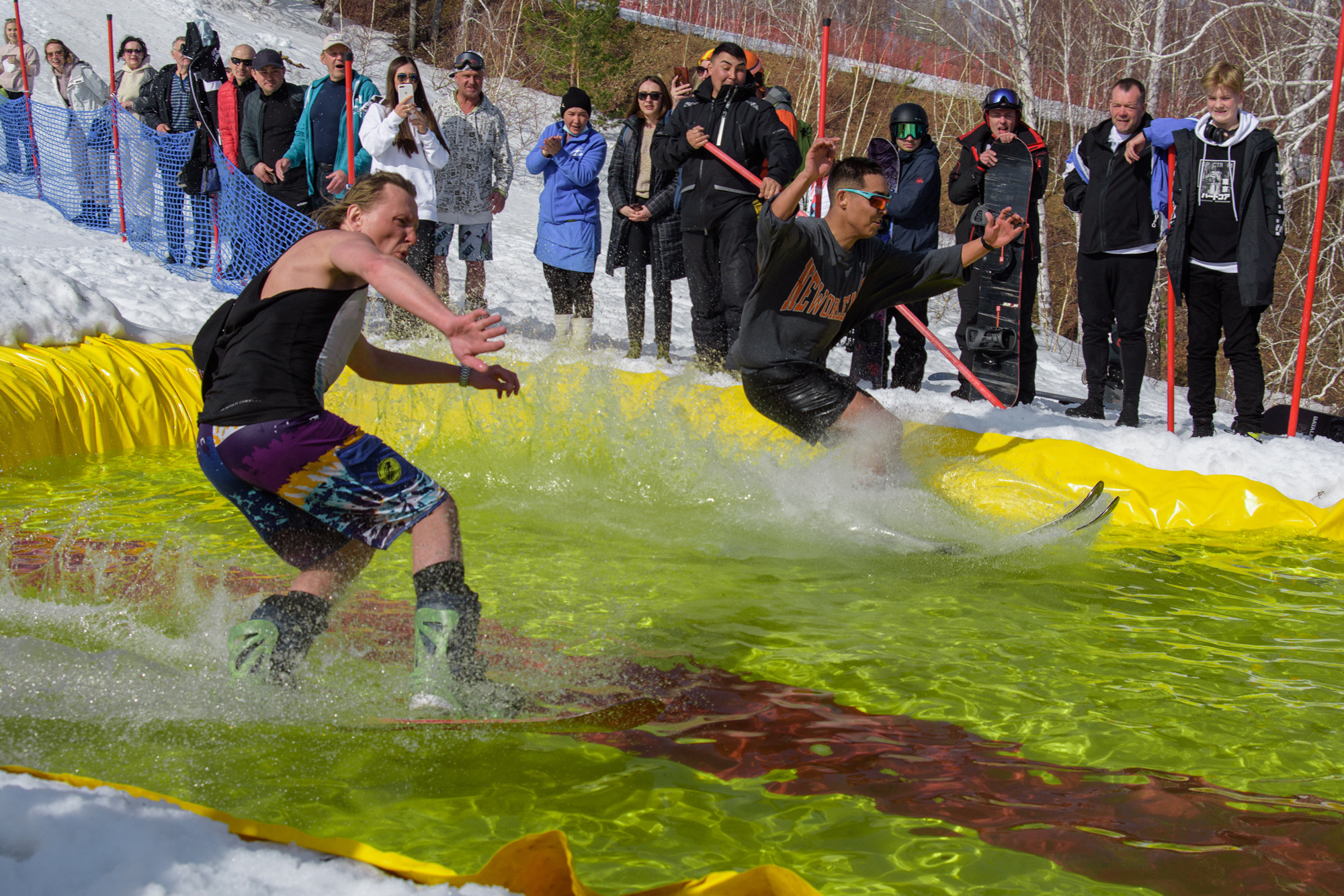 ГЛЦ Банное. Закрытие горнолыжного сезона. Evgeniy Roslov