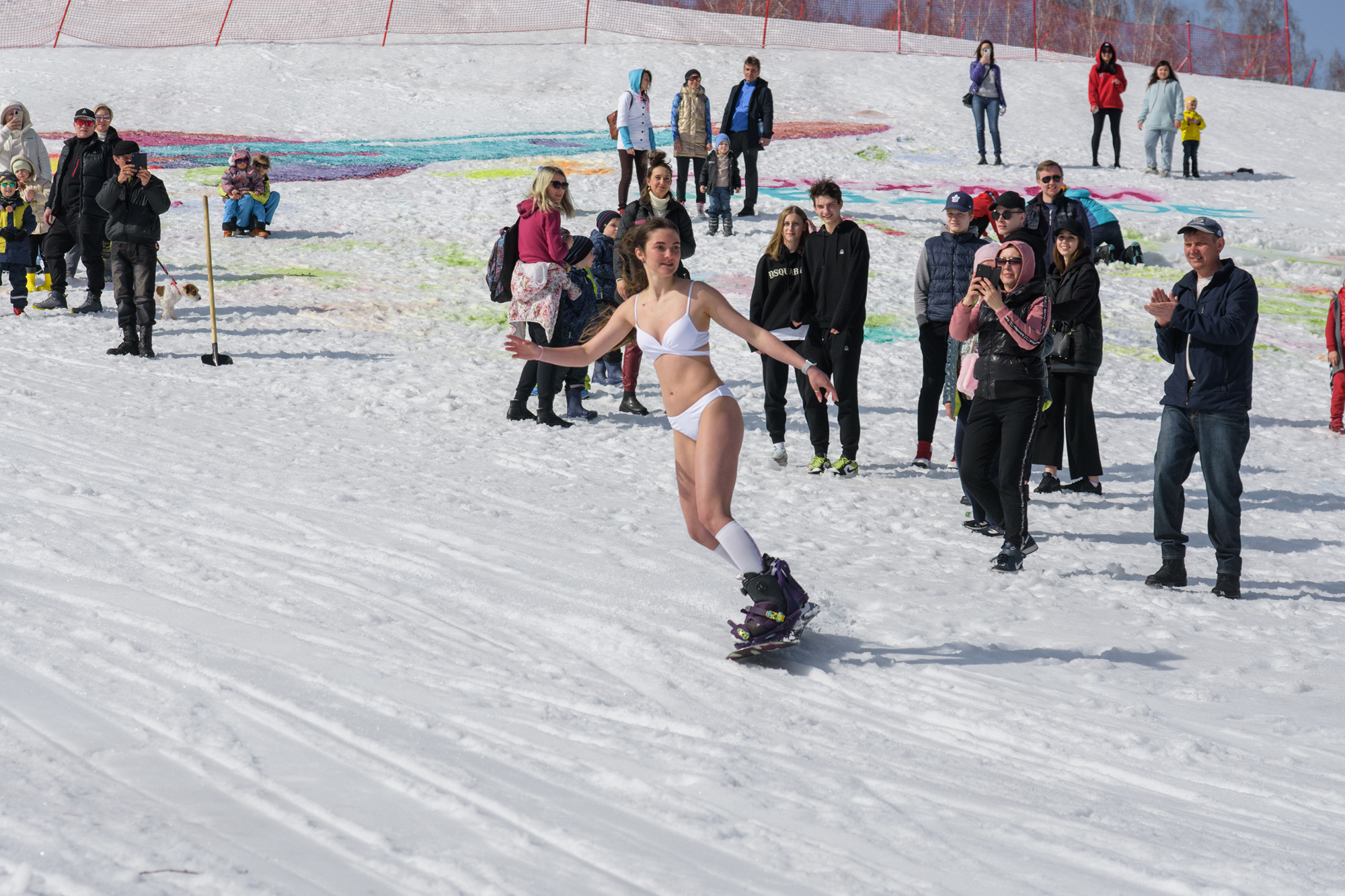 ГЛЦ Банное. Закрытие горнолыжного сезона. Evgeniy Roslov