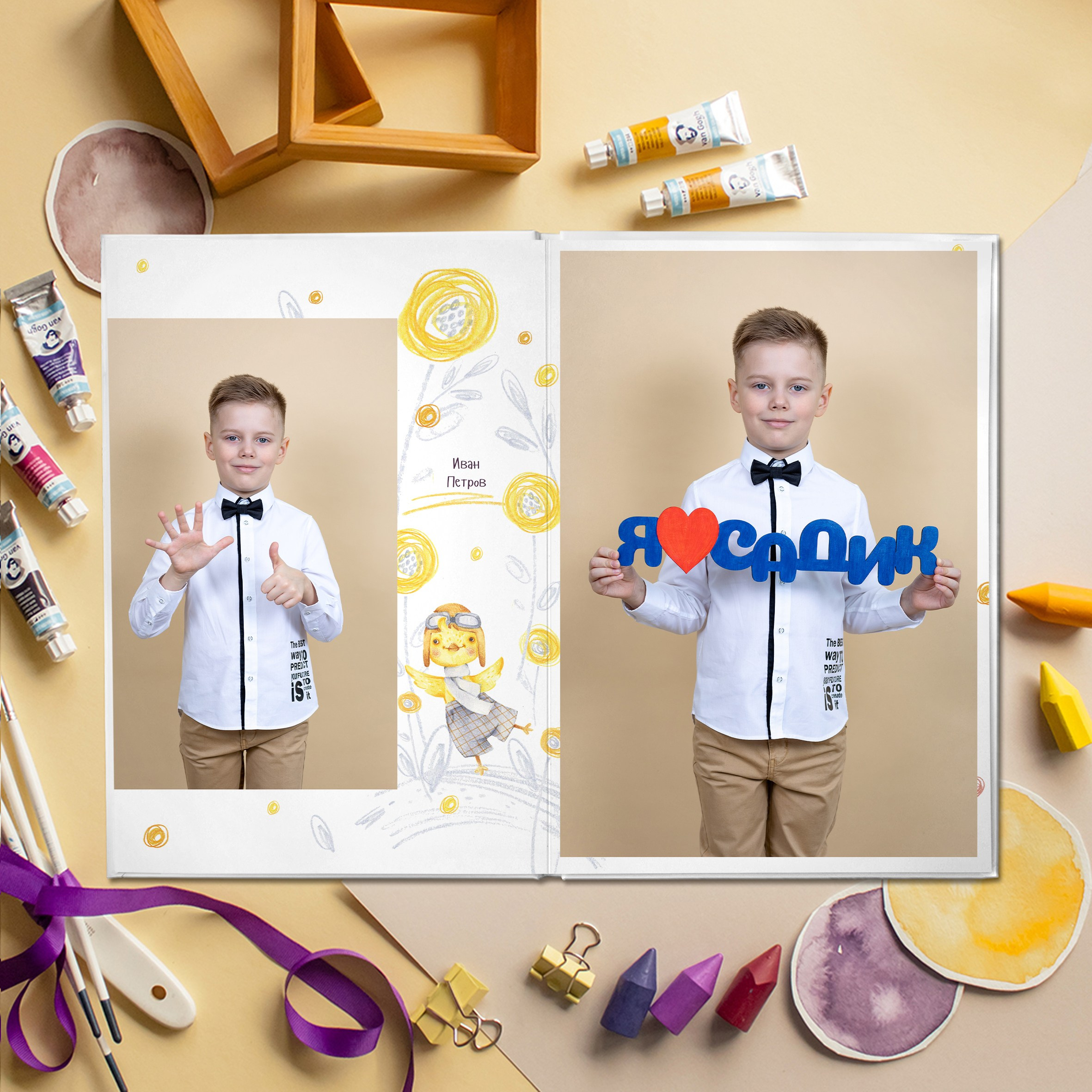 Выпускной альбом для детского сада. Выпускные альбомы Москва Московская область Ирина Чугайнова