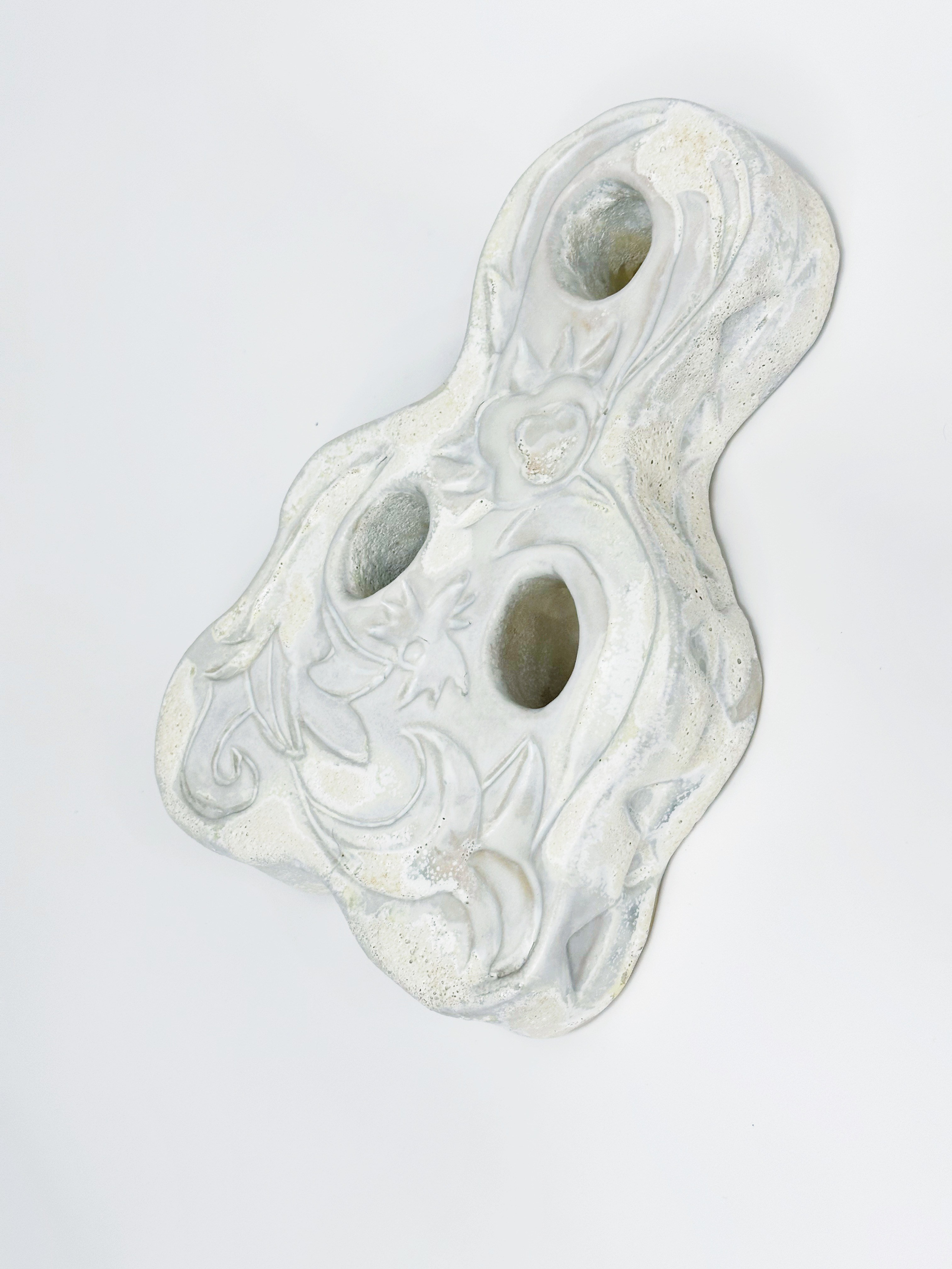 Странник, 2023, керамика, глазури, 25х5х16 см