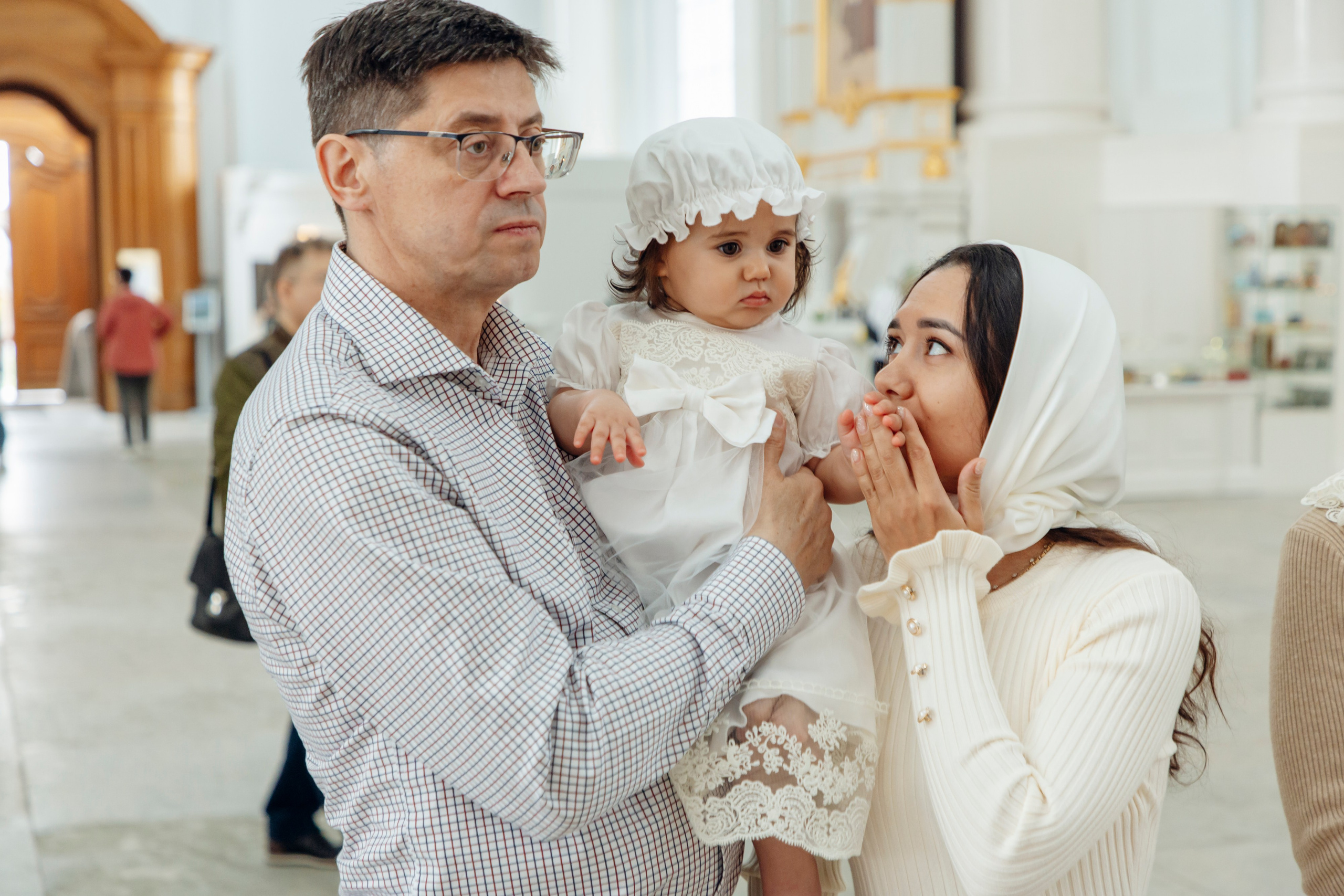 Смольный собор. Фотограф на крещение в Санкт Петербурге