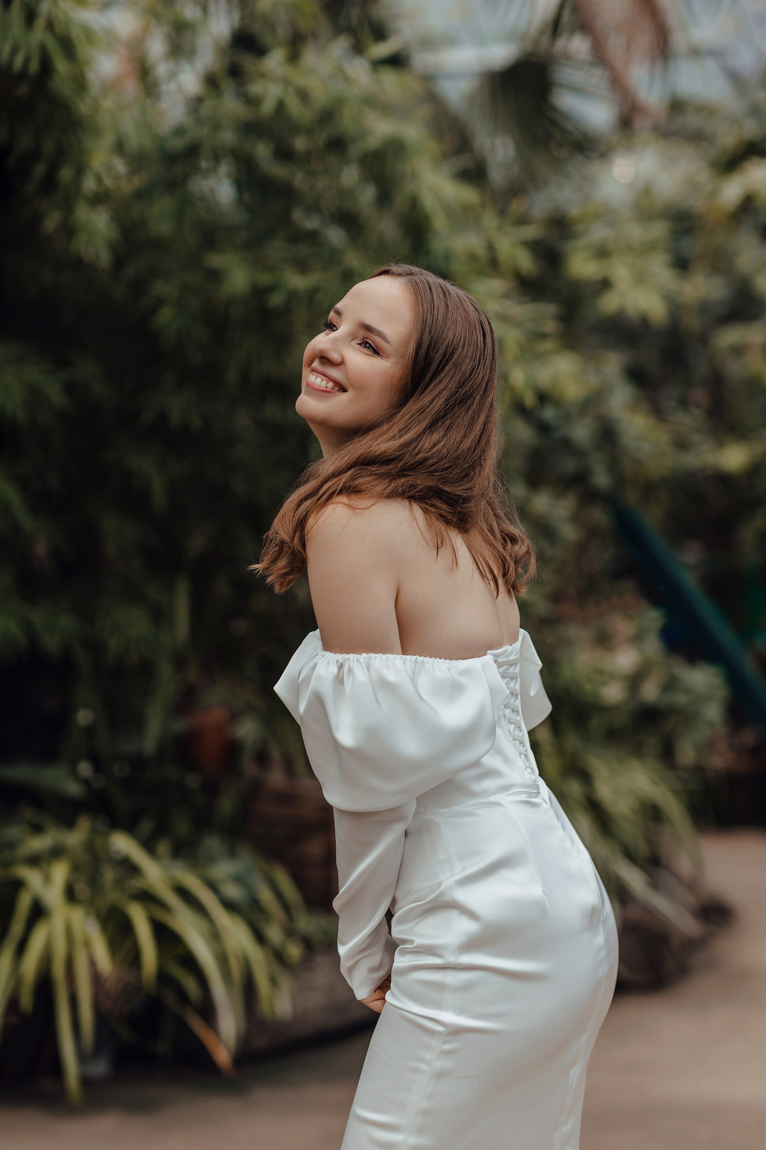 Свадебная фотосессия в Оранжерее в Москве