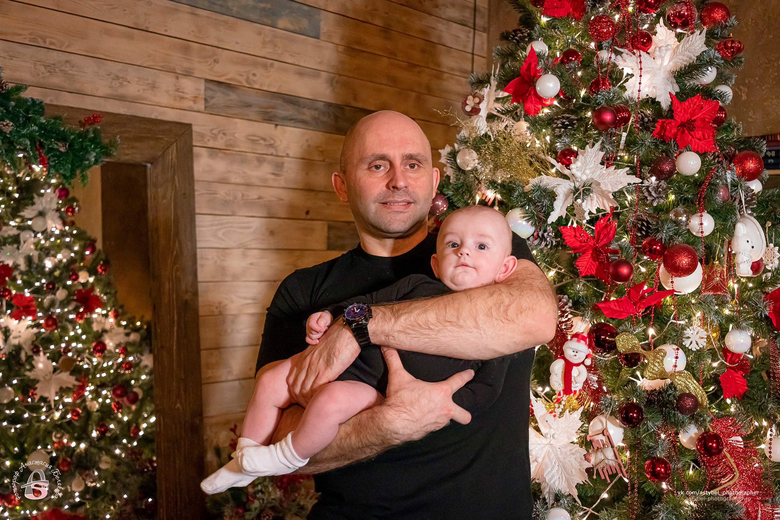 Семейная новогодняя фотосессия Лады. Фотограф Анастасия Белякова в Санкт-Петербурге и Гатчине