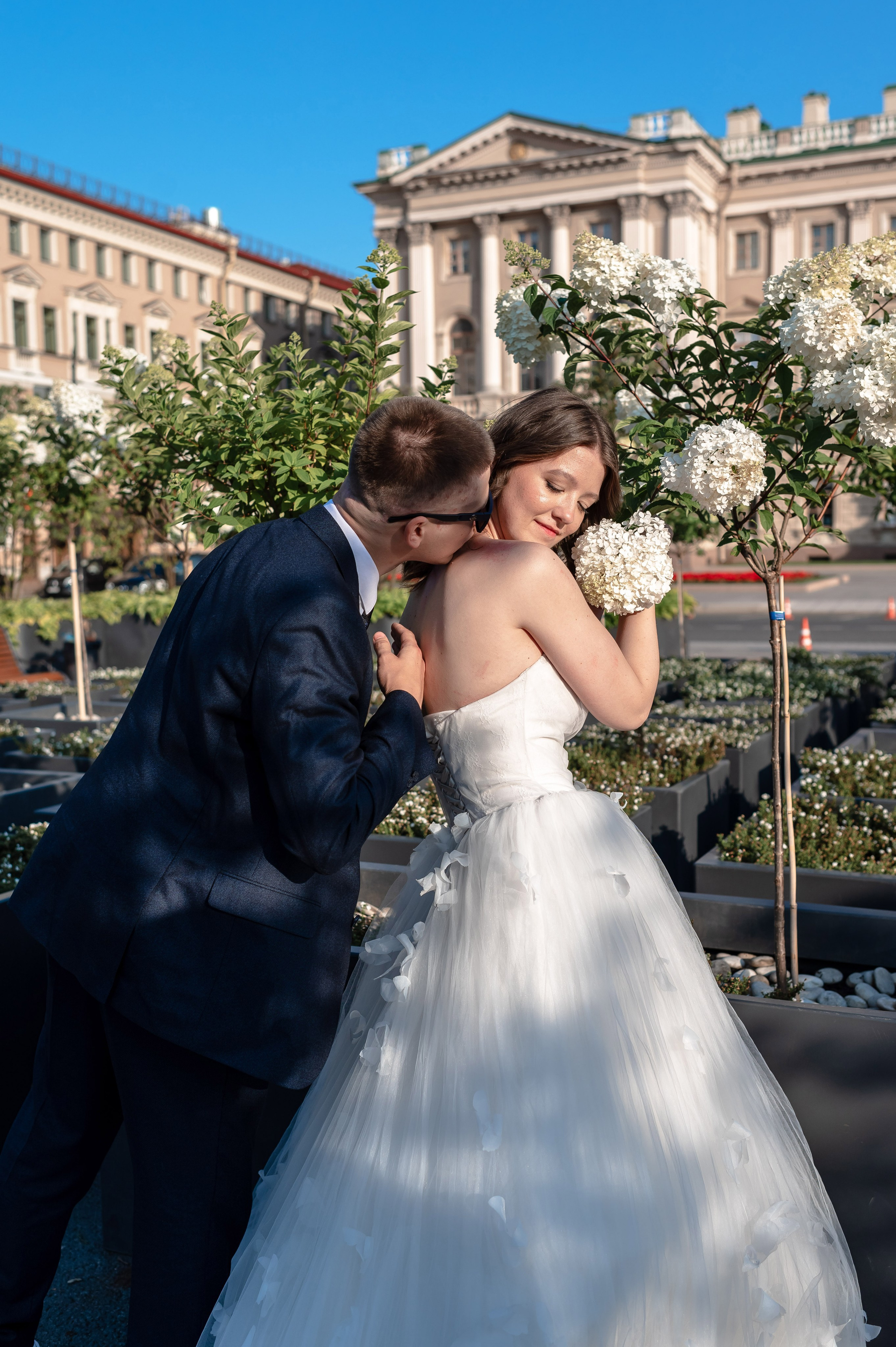 Зажигательная и динамичная свадебная фотосессия Анастасии и Максима. Портретный, семейный и свадебный фотограф в Санкт-Петербурге и в Пушкине Ширяев Денис