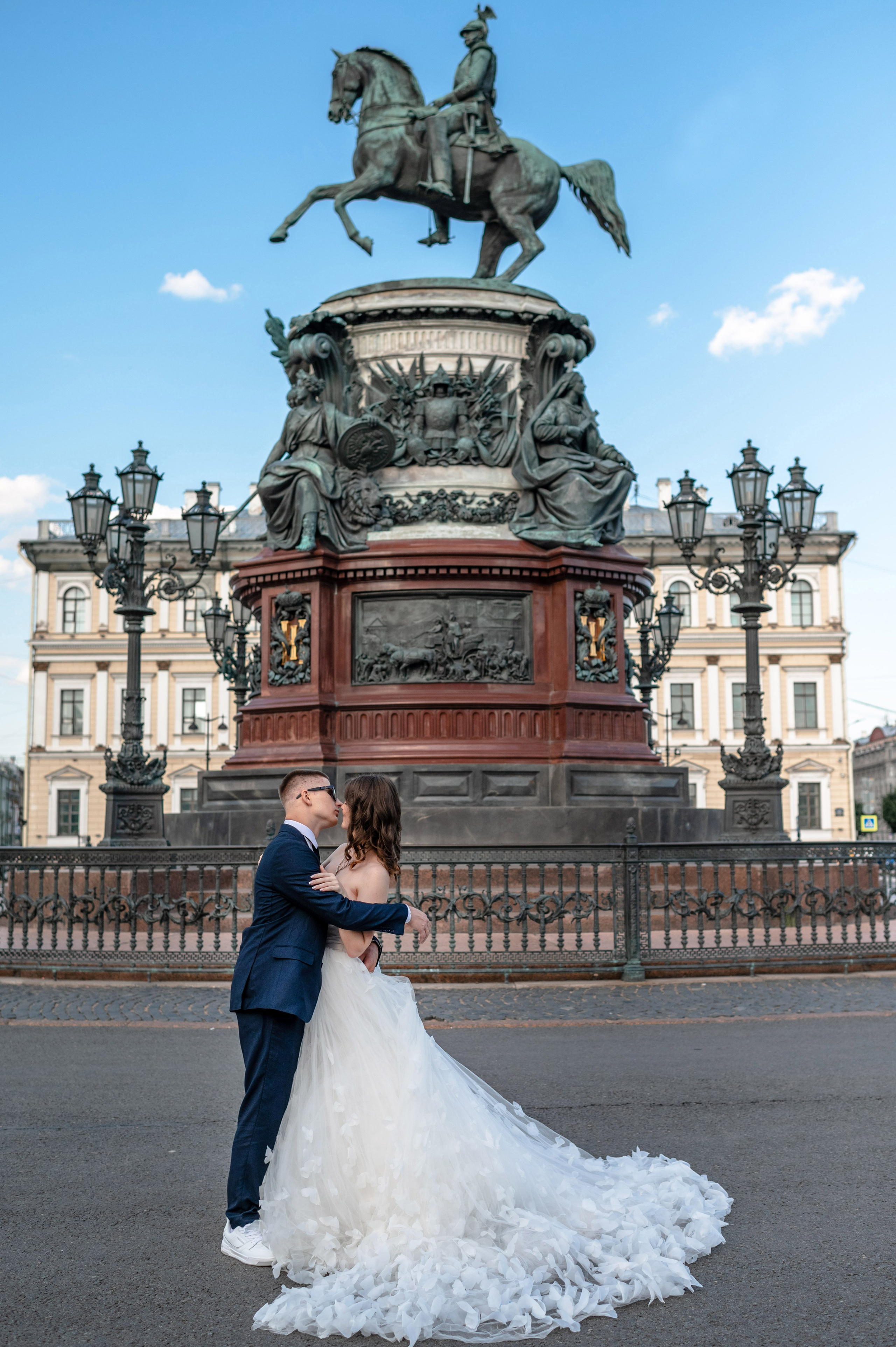 Зажигательная и динамичная свадебная фотосессия Анастасии и Максима. Портретный, семейный и свадебный фотограф в Санкт-Петербурге и в Пушкине Ширяев Денис